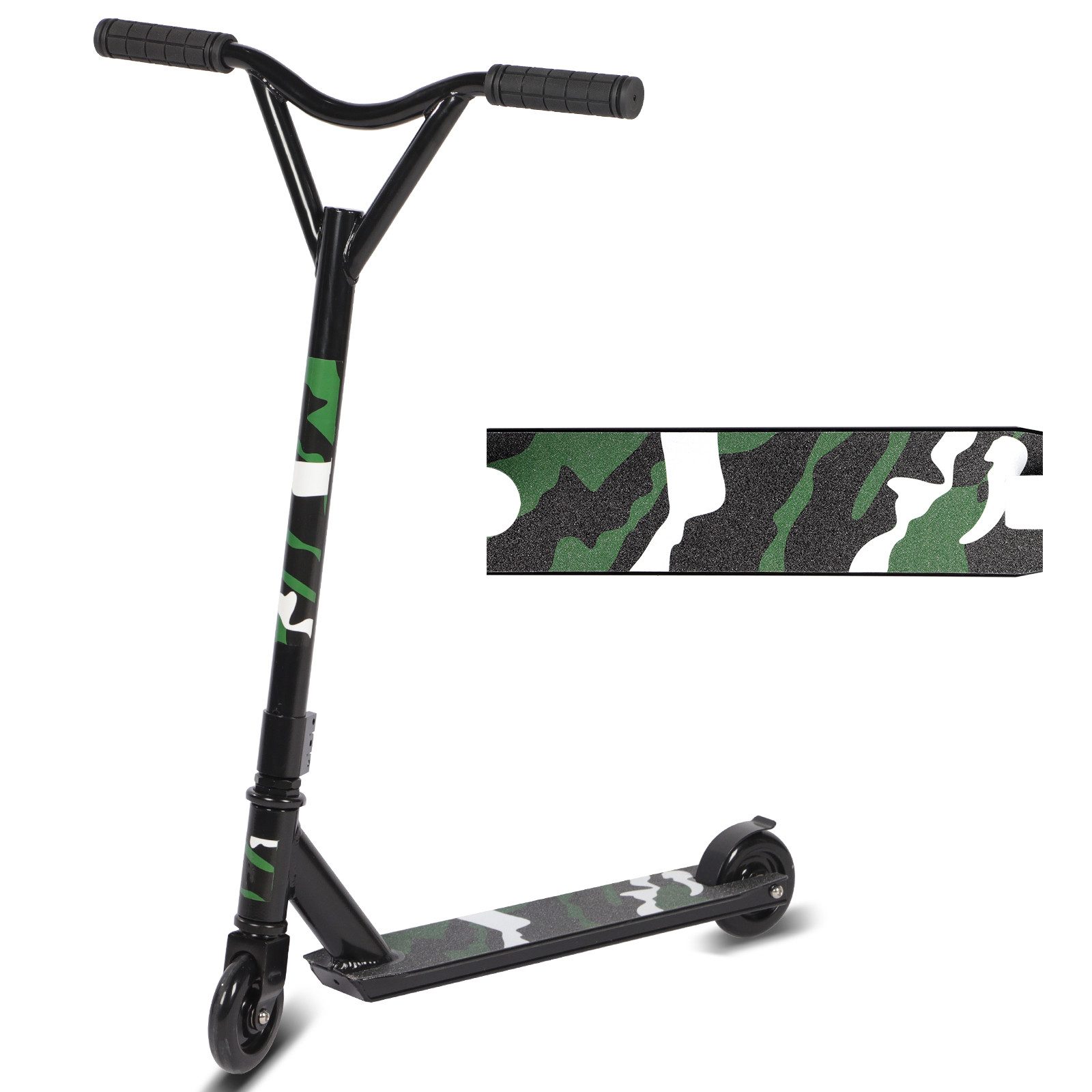 H.yeed Stuntscooter 360° Lenkung, Freestyle Stunt Scooter mit ABEC-9 Kugellager, für Jungen, Mädchen, Jugendliche ab 6 Jahren