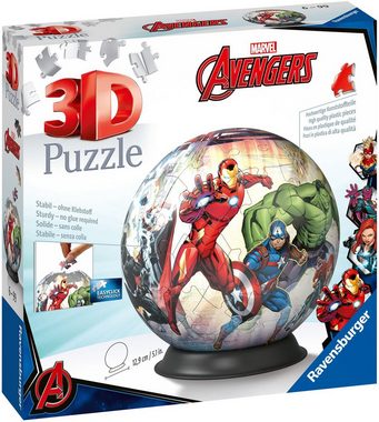 Ravensburger 3D-Puzzle Marvel Avengers, 72 Puzzleteile, Made in Europe, FSC® - schützt Wald - weltweit