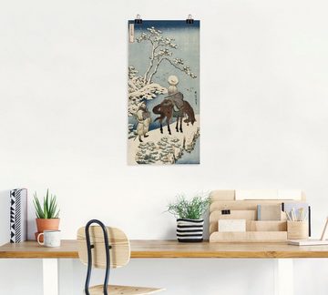 Artland Kunstdruck Der chinesische Dichter Su Dongpo, Mann (1 St), als Leinwandbild, Wandaufkleber oder Poster in versch. Größen