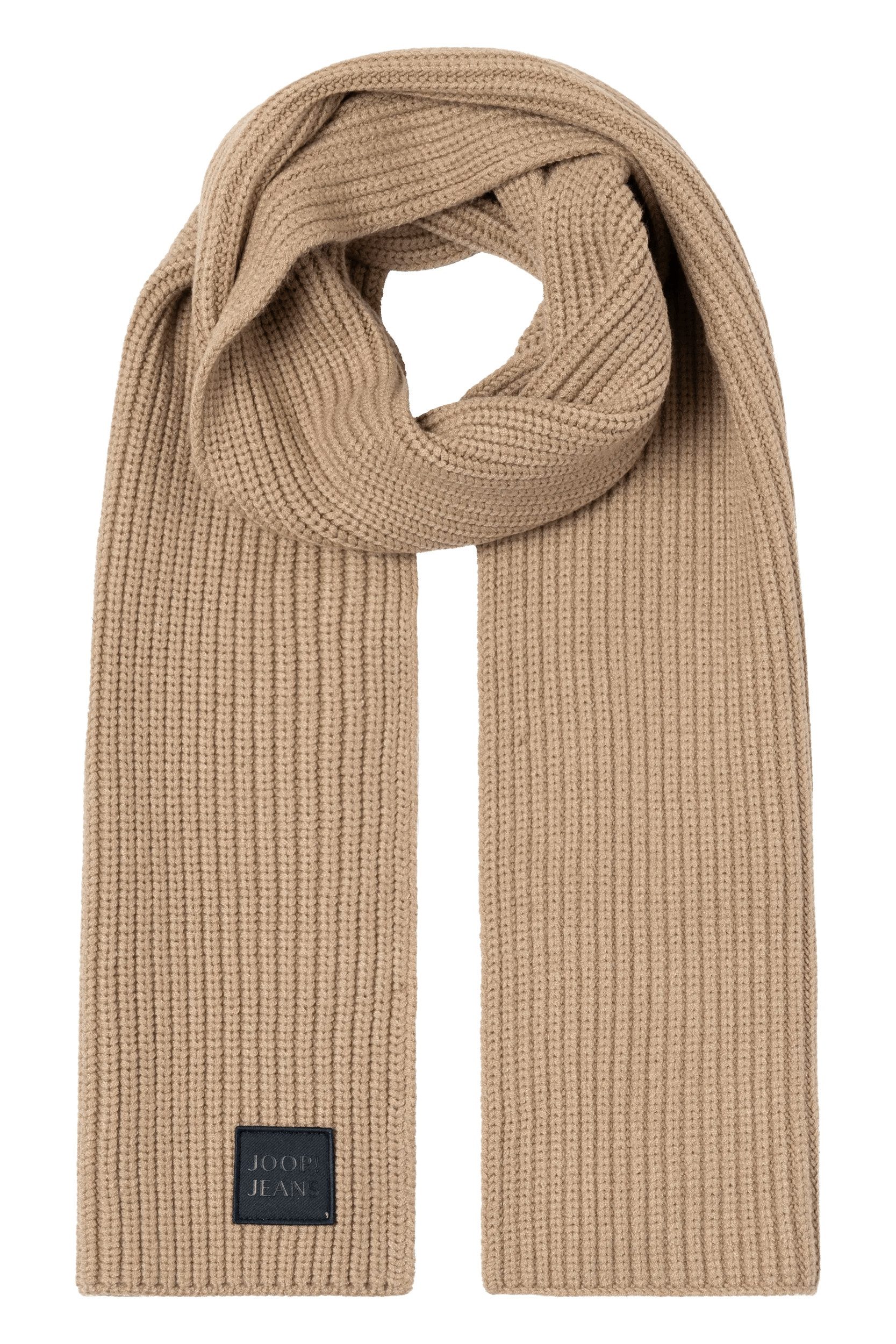 Joop Jeans Strickschal Lucifo, passt zur Mütze Lucifo