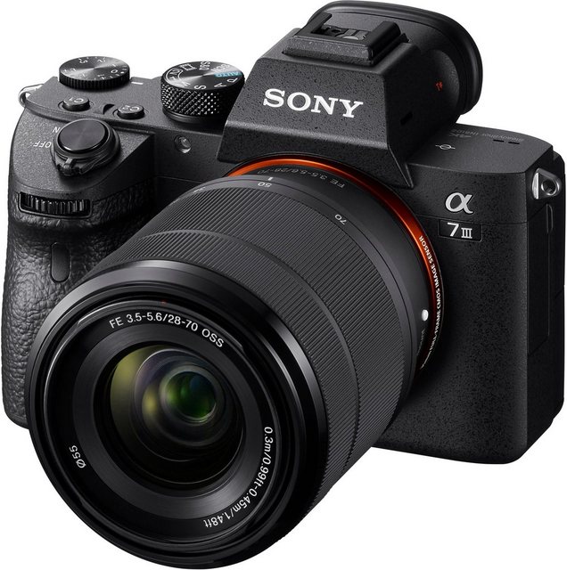 Sony Alpha 7 III ILCE 7M3KB Systemkamera (SEL 2870, 24,2 MP, NFC, WLAN (Wi Fi)  - Onlineshop OTTO