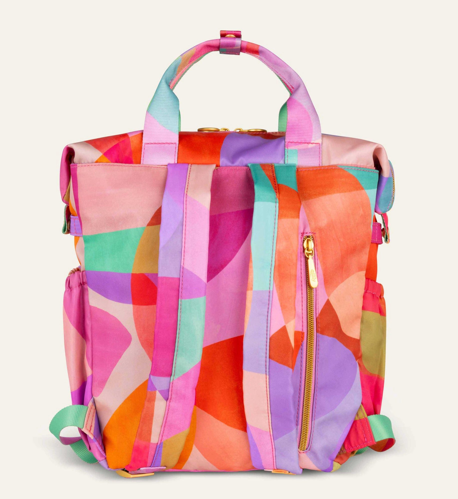 Oilily Rucksack Baani Backpack Sassy Circles Prism Pink