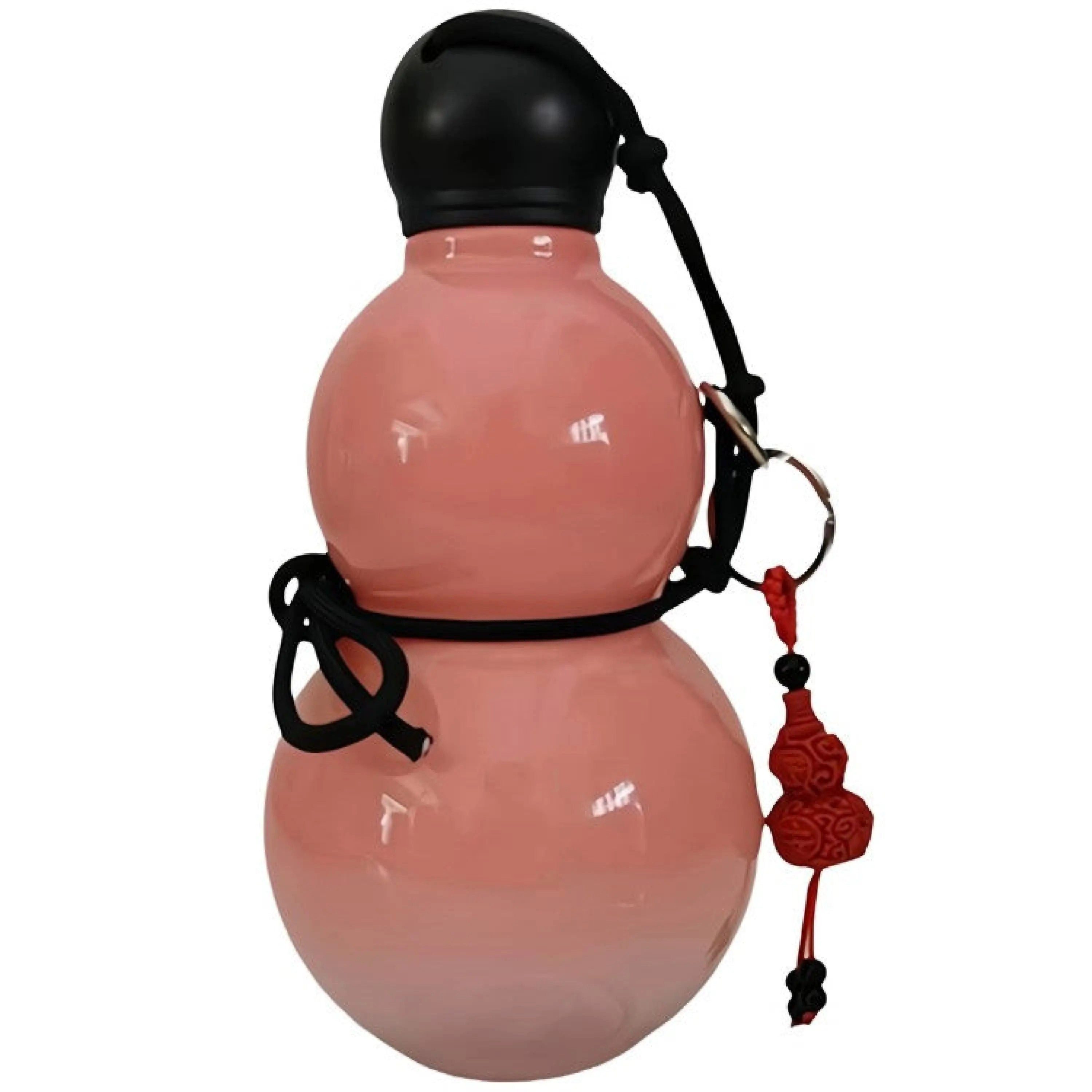 Sport-Knight® Trinkflasche Retro Wasserflasche 800 ml, BPA-freie, tragbare Flasche mit Anhänger