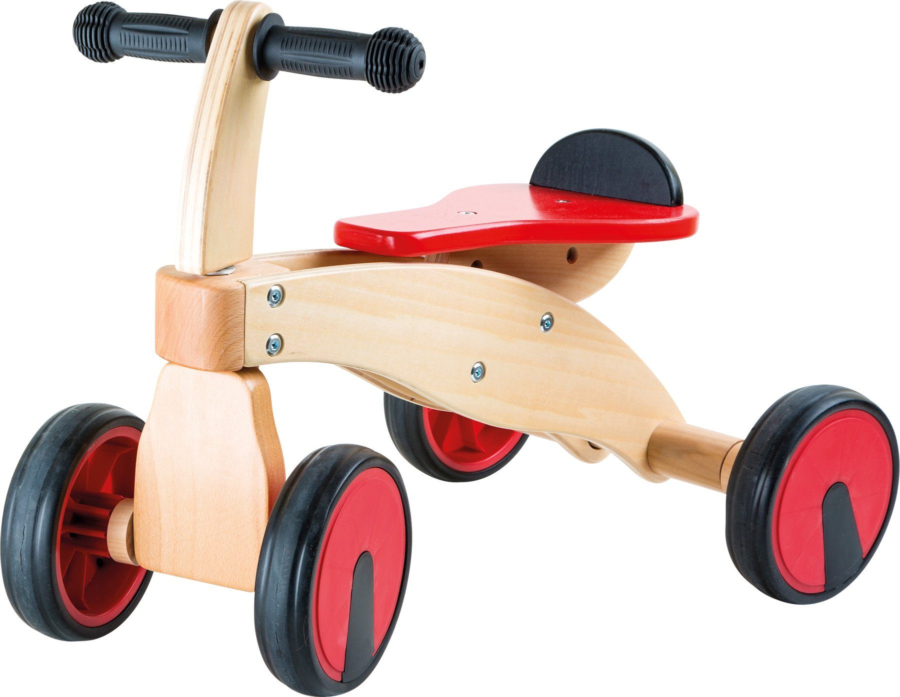 LeNoSa Rutscher Kinderfahrzeug - stabiler Holz Rutscher max. Belastbarkeit 50 kg