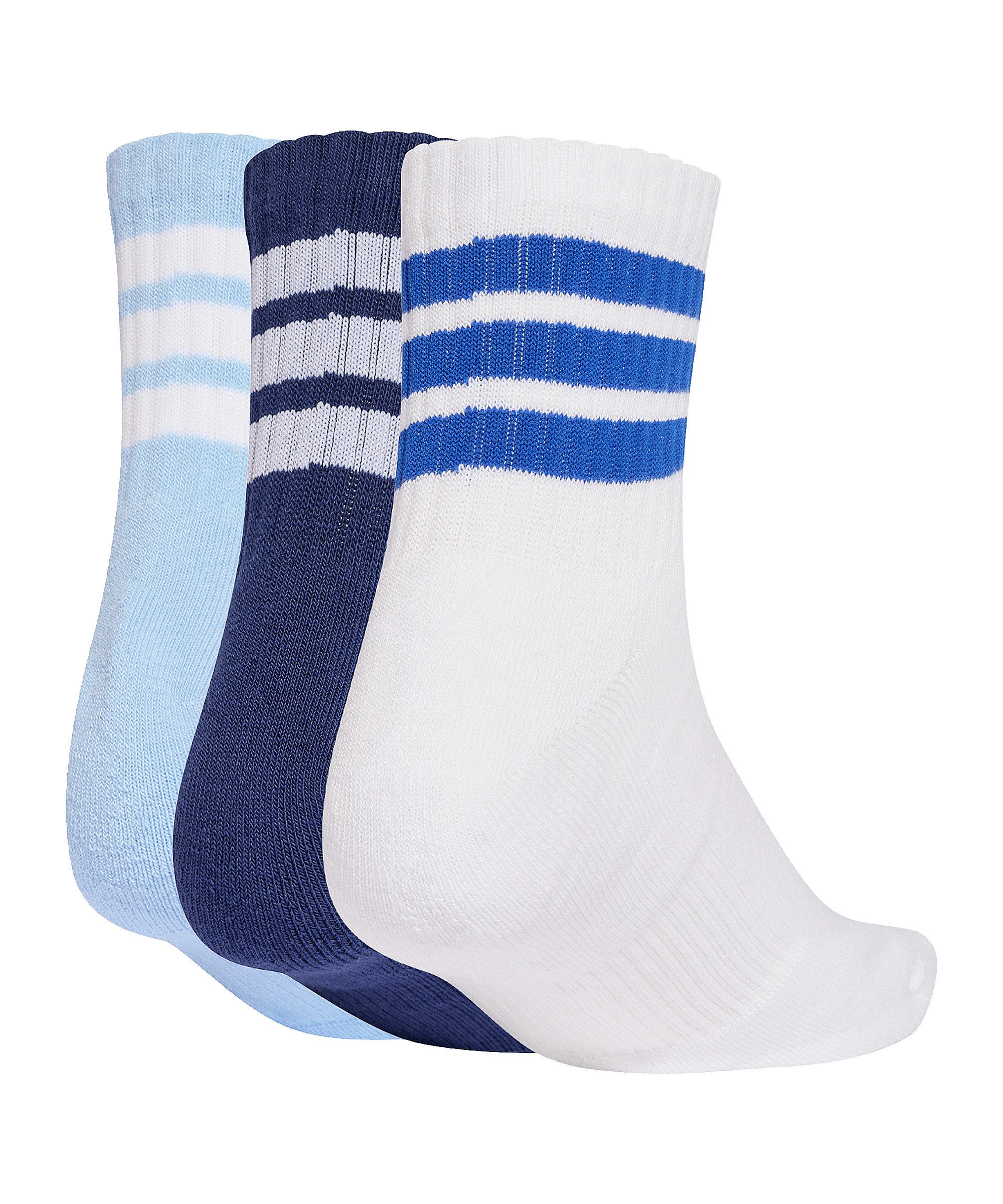 adidas Performance Laufsocken adidas Performance 3 Stripes Mid 3er Pack Soc günstig online kaufen