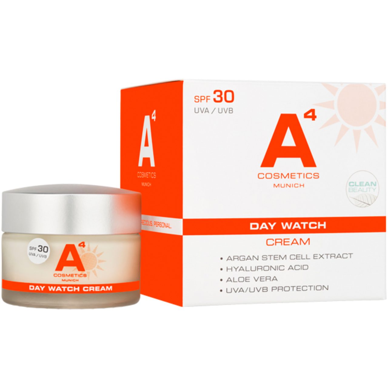 A4 Cosmetics Tagescreme Day Watch SPF 30, Alle Hauttypen