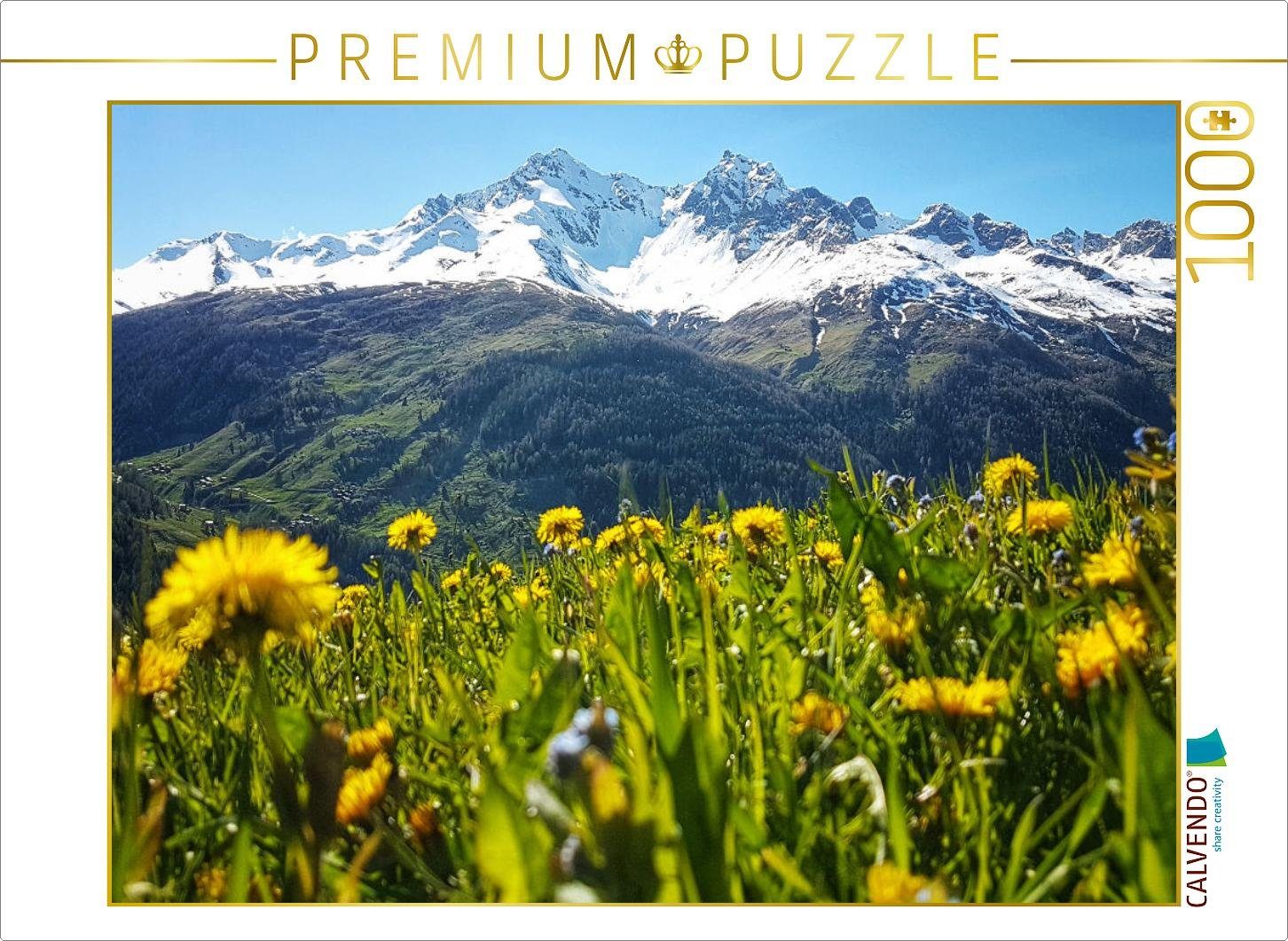 Puzzle CALVENDO Puzzle St . Moritz, Schweiz 1000 Teile Lege-Größe 64 x 48 cm Foto-Puzzle Bild von Fotografin Schwarzfischer Miriam