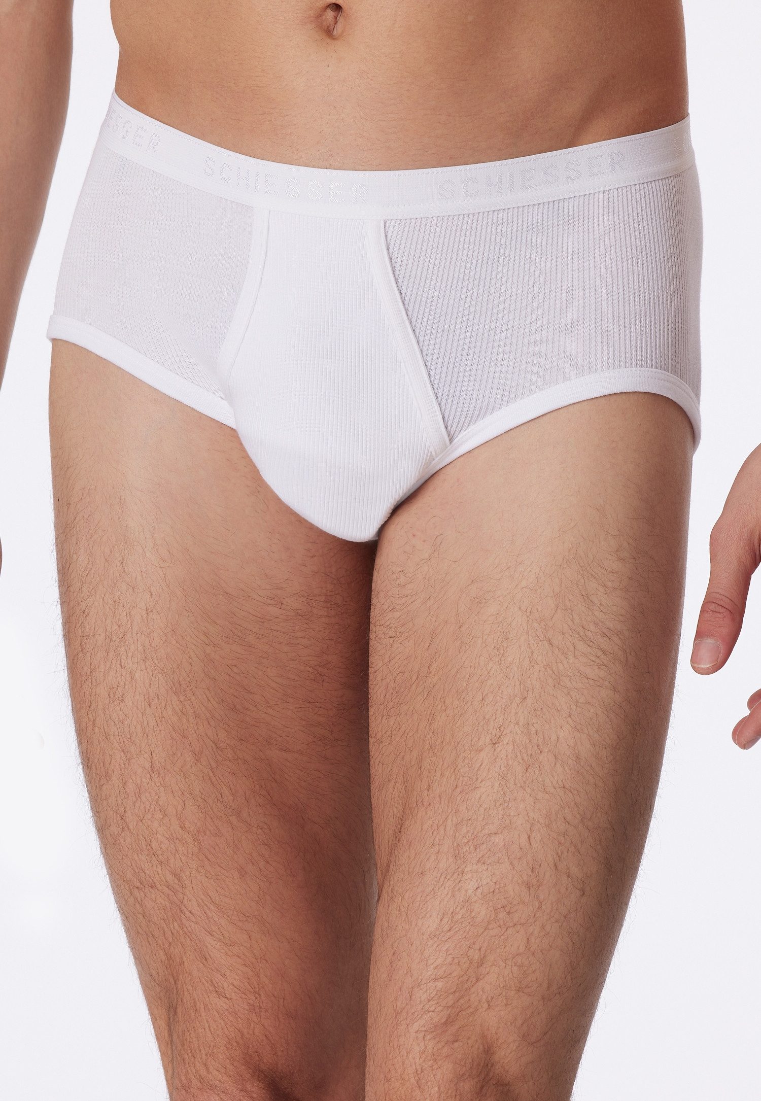 Schiesser Slip Original Classics (2er Pack) mit Eingriff