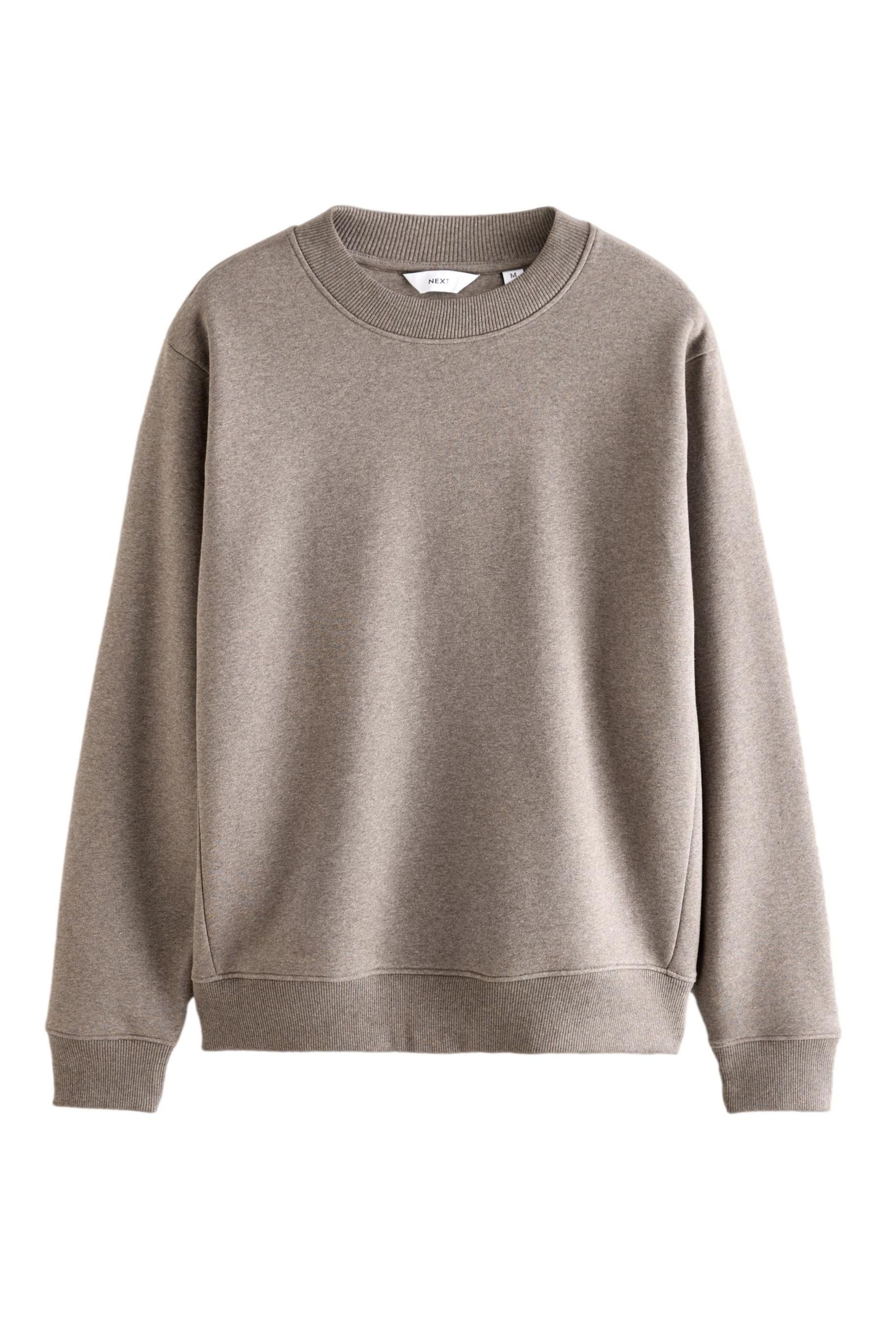 Next Sweatshirt Premium Jersey-Pullover – Rundhalspullover günstig online kaufen