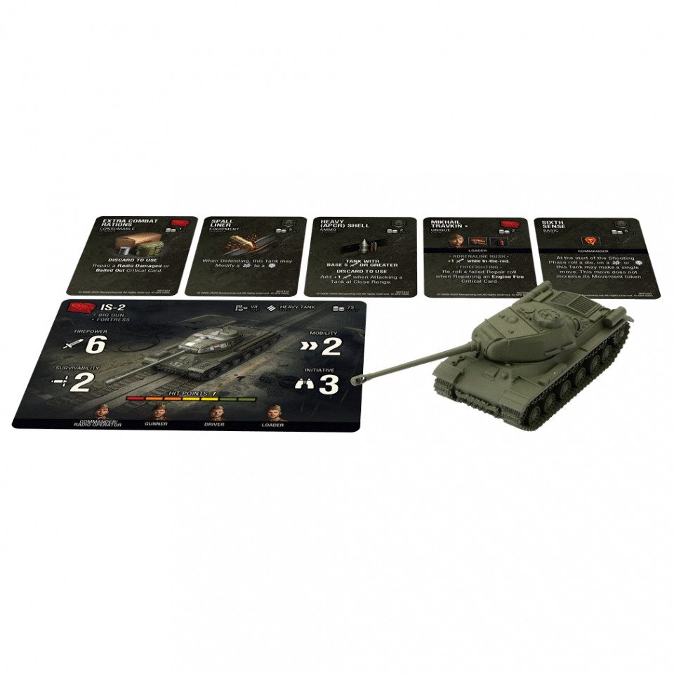 Galeforce Nine Spiel, World of Tanks - Wave 4 - Soviet (IS-2)
