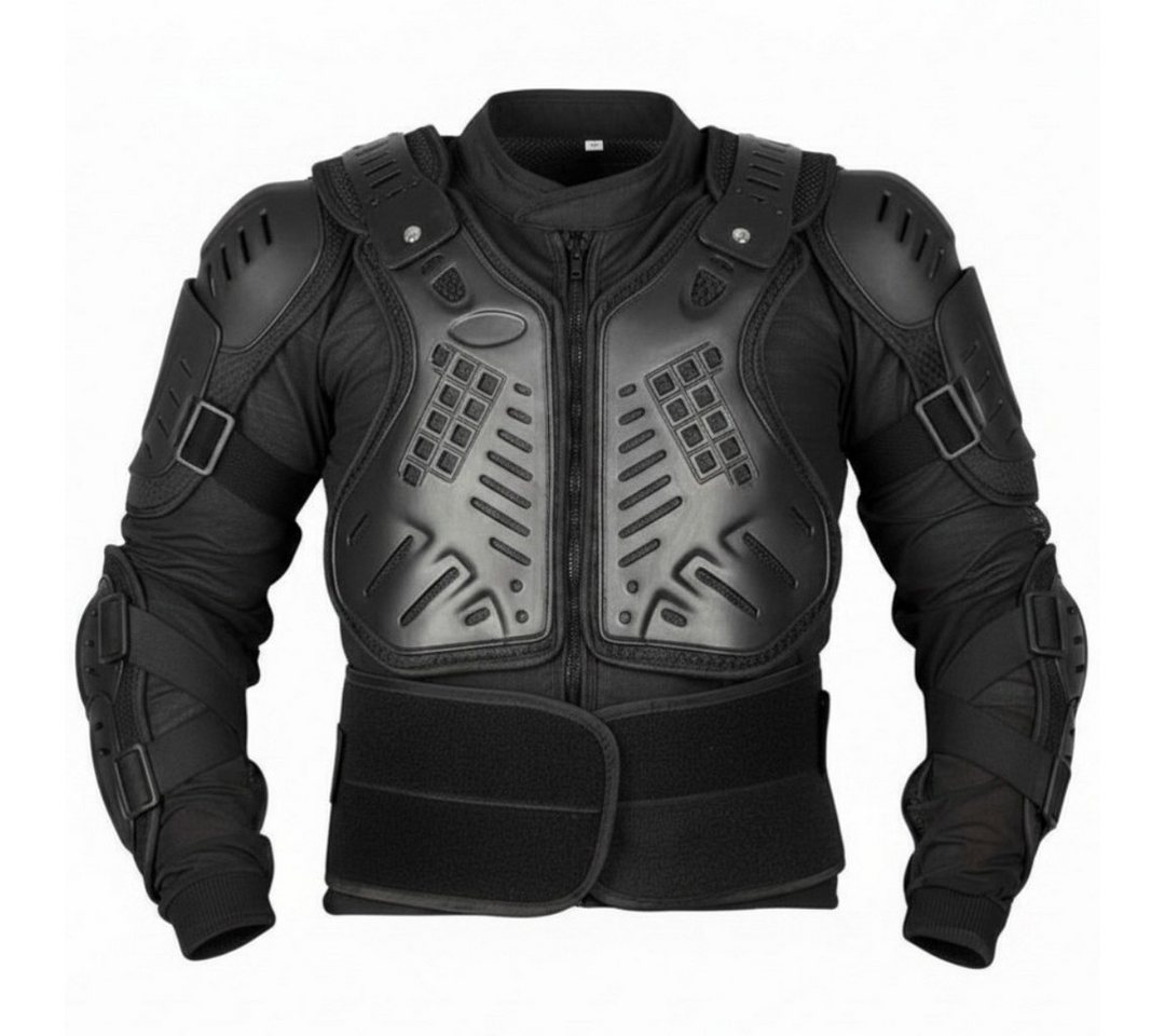 MDM Protektorenjacke Herren Protektorenjacke Herren Motocross mit Rückenprotektor, Atmungsaktive Protektorenjacke mit Hartschalenprotektoren