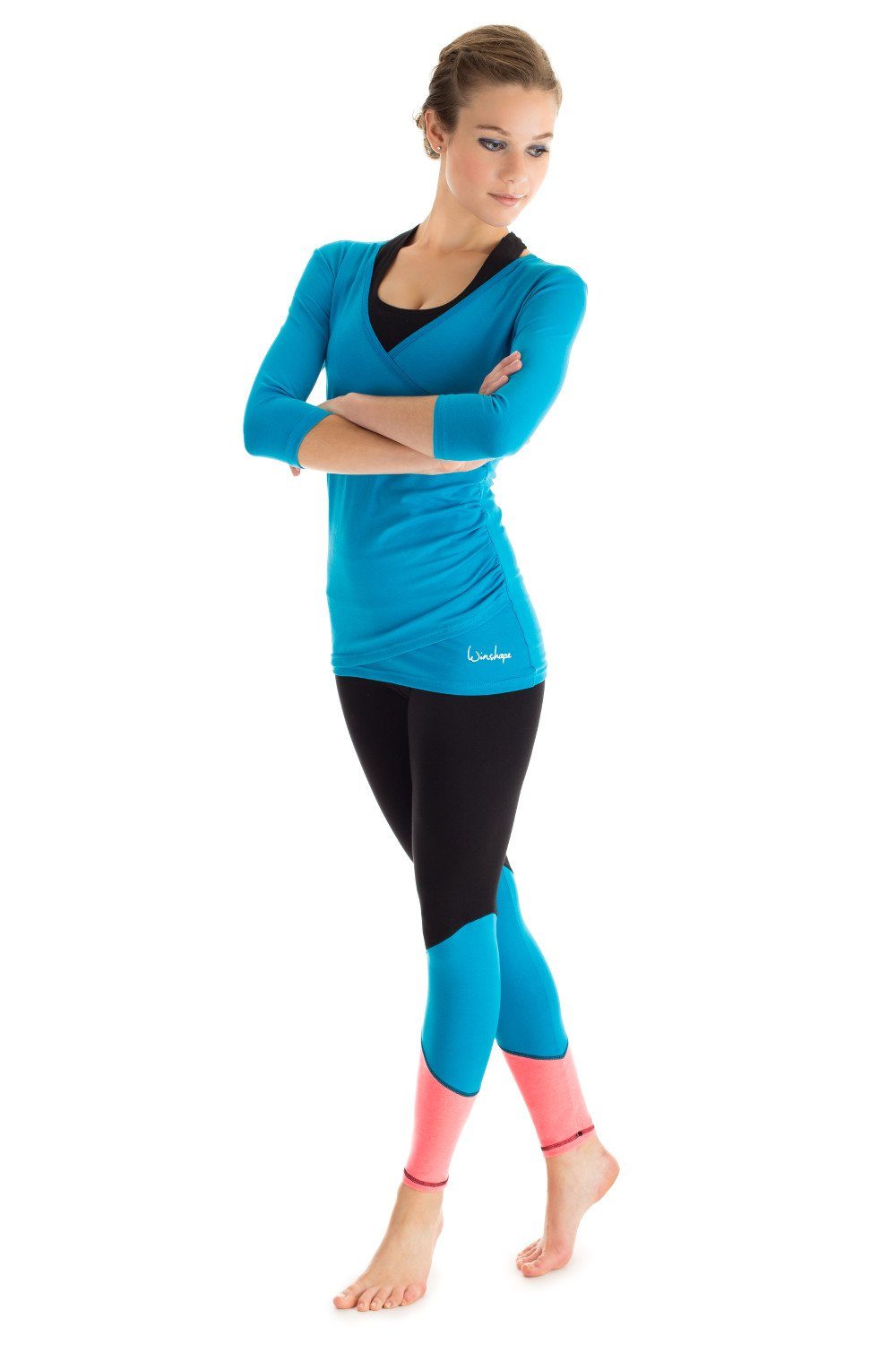 Winshape Wickelshirt WS3 ¾-Arm