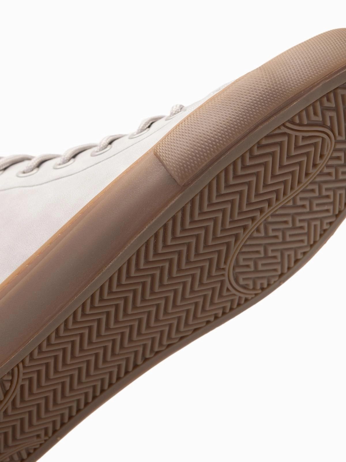 OMBRE Knöchelhohe Herren-Turnschuhe mit Gummisohle Schnürschuh – Bild 5 von 5
