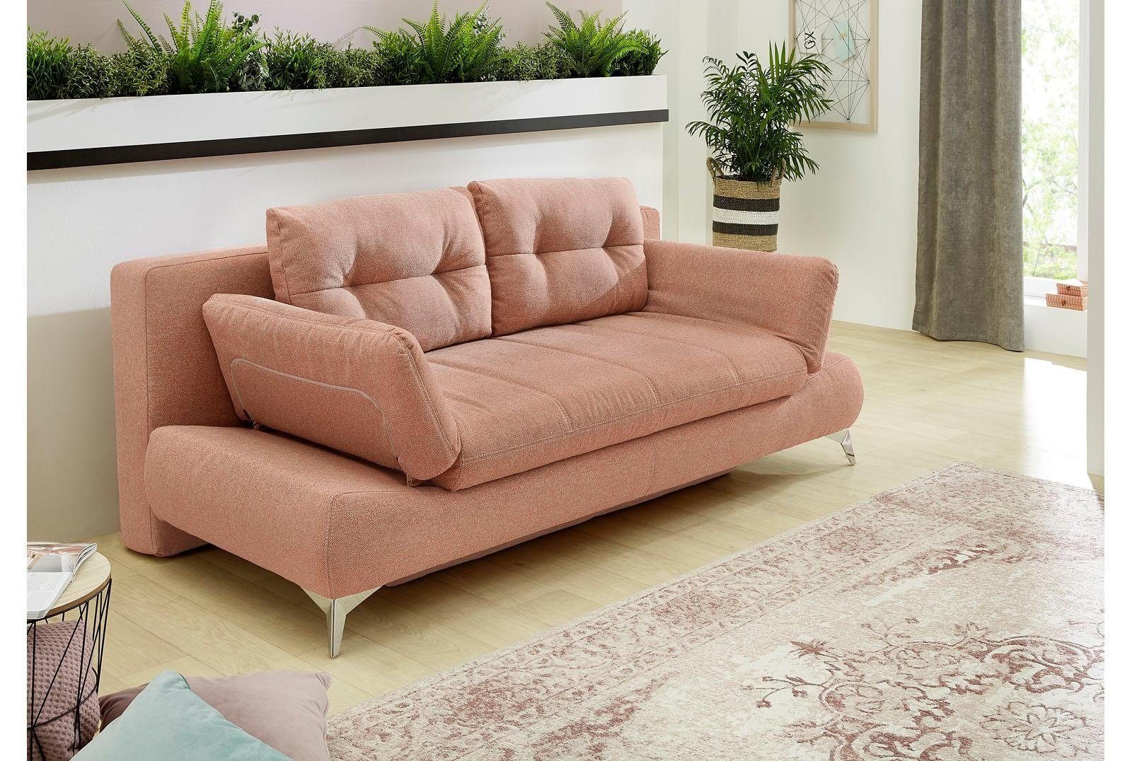 Jockenhöfer Gruppe Schlafsofa Mats, B: 200 cm, Liegefl. 160x200 cm, mit Bettfunktion, Bettkasten & Armteilverstellung
