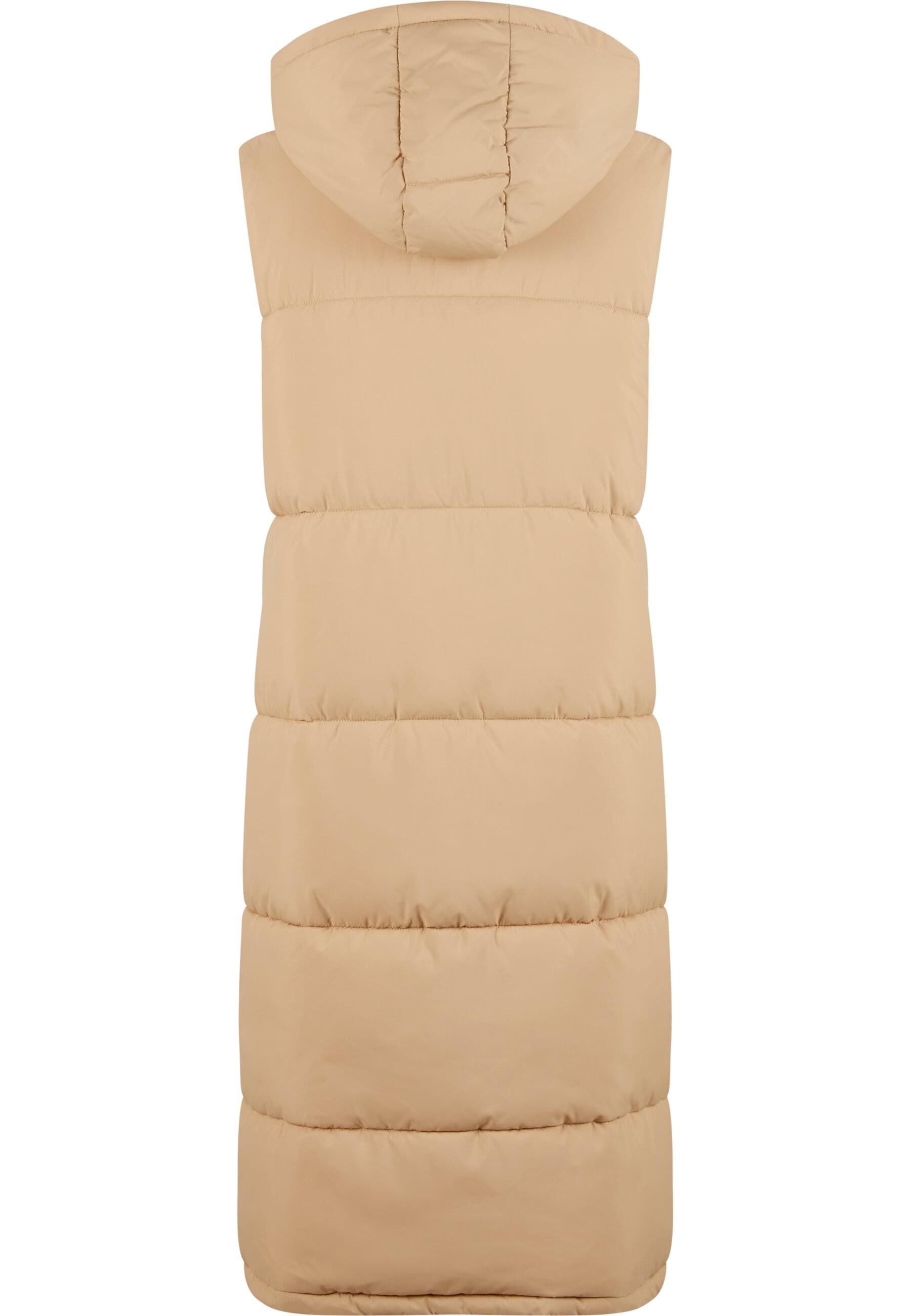 URBAN CLASSICS Steppweste Urban Classics Ladies Long Hooded Puffer Vest günstig online kaufen