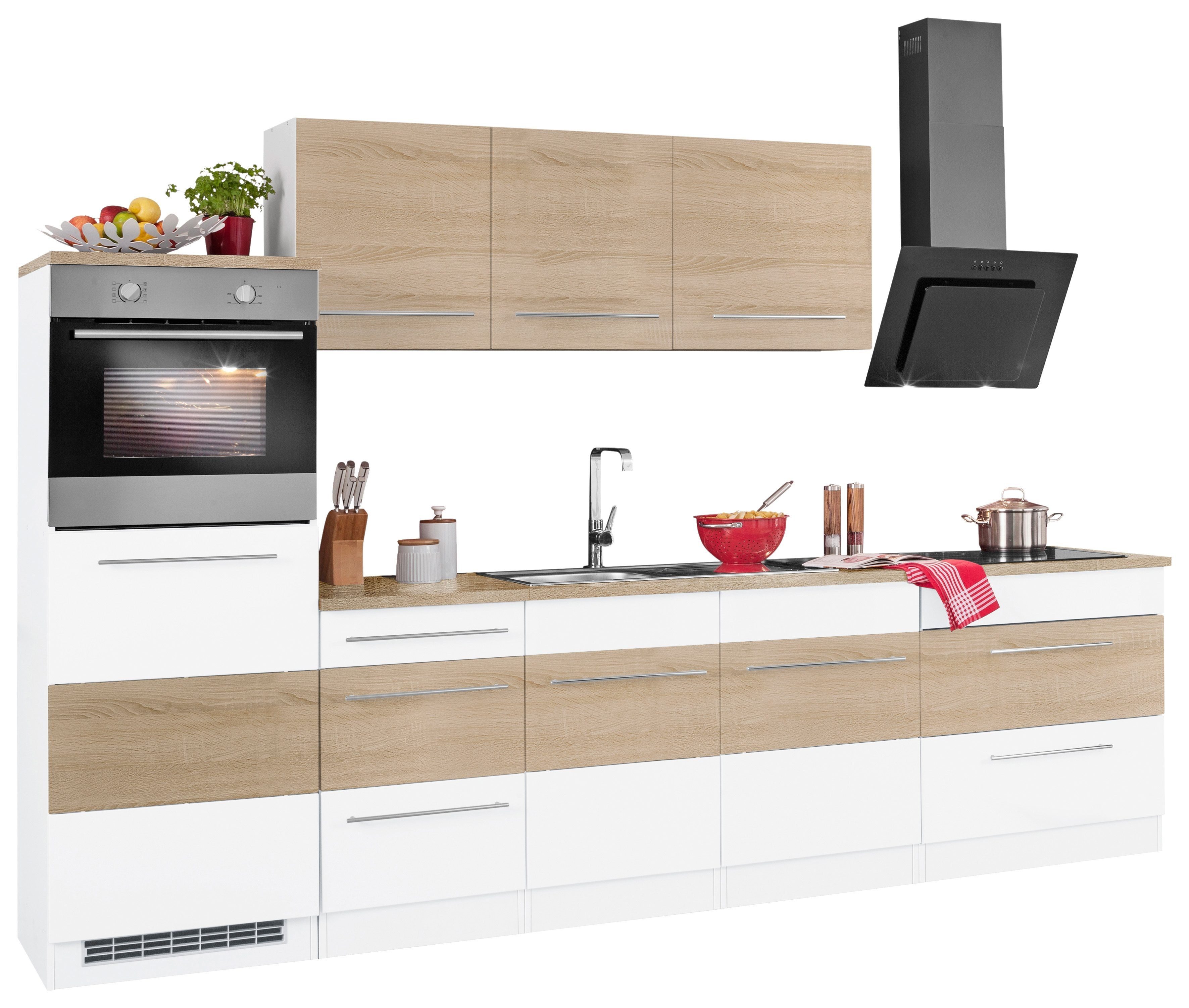 KOCHSTATION Küchenzeile KS-Trient, Breite 290 cm, günstig online kaufen