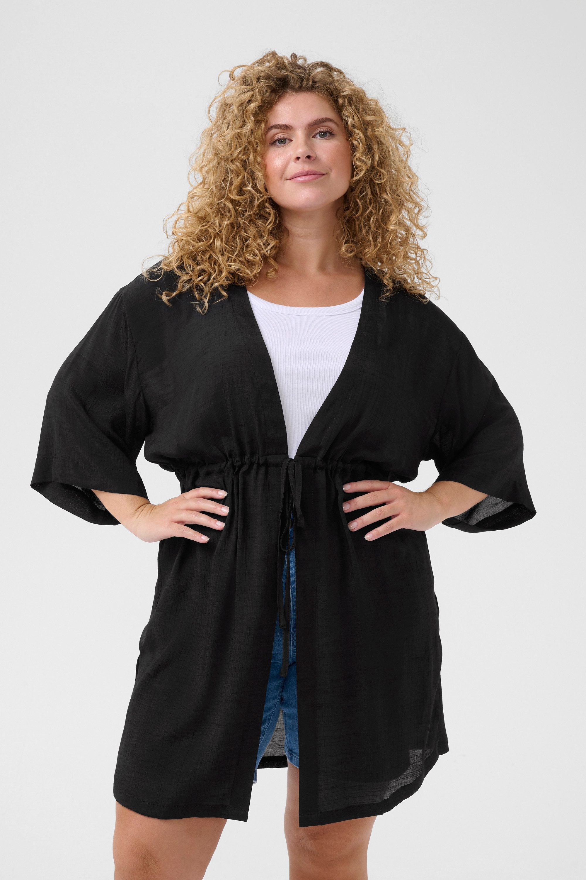 KAFFE Curve Badeanzug Accessoires KCbaya Große Größen