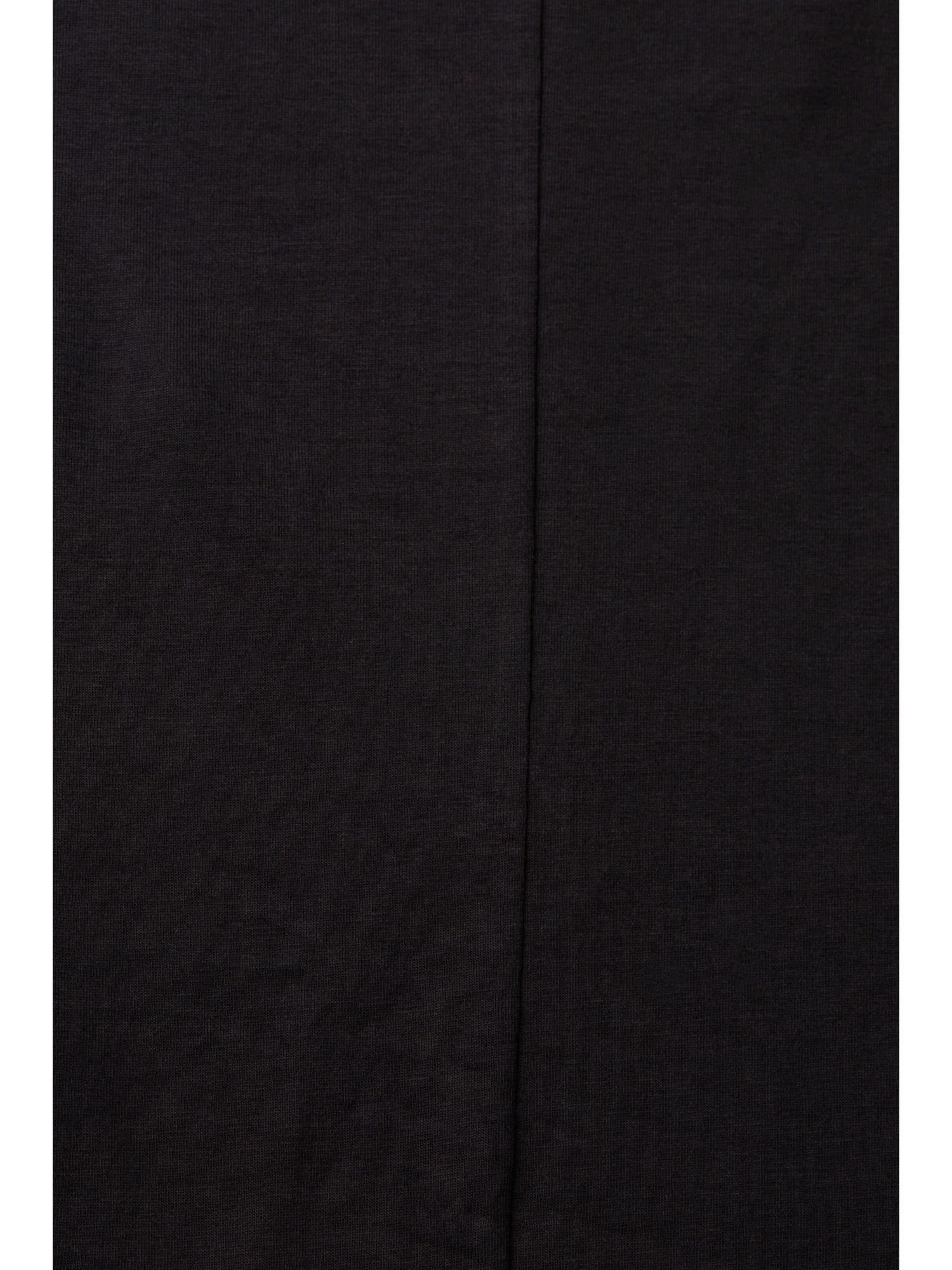 Longsleeve (1-tlg) Metallic-Print Esprit edc by BLACK Langarmshirt mit