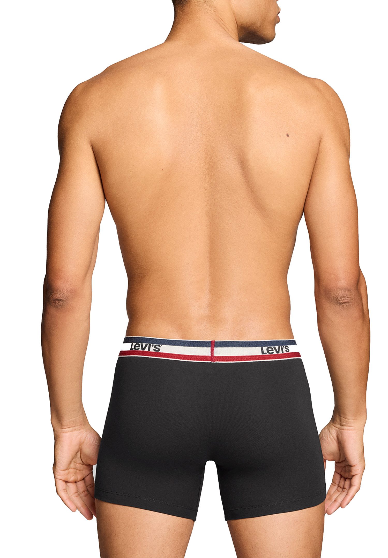 Levi's® Boxershorts LEVIS MEN REPEAT SPW LOGO BOXER BRIEF 4P (Spar-Pack, 4-St., 4er-Pack) – Bild 5 von 5
