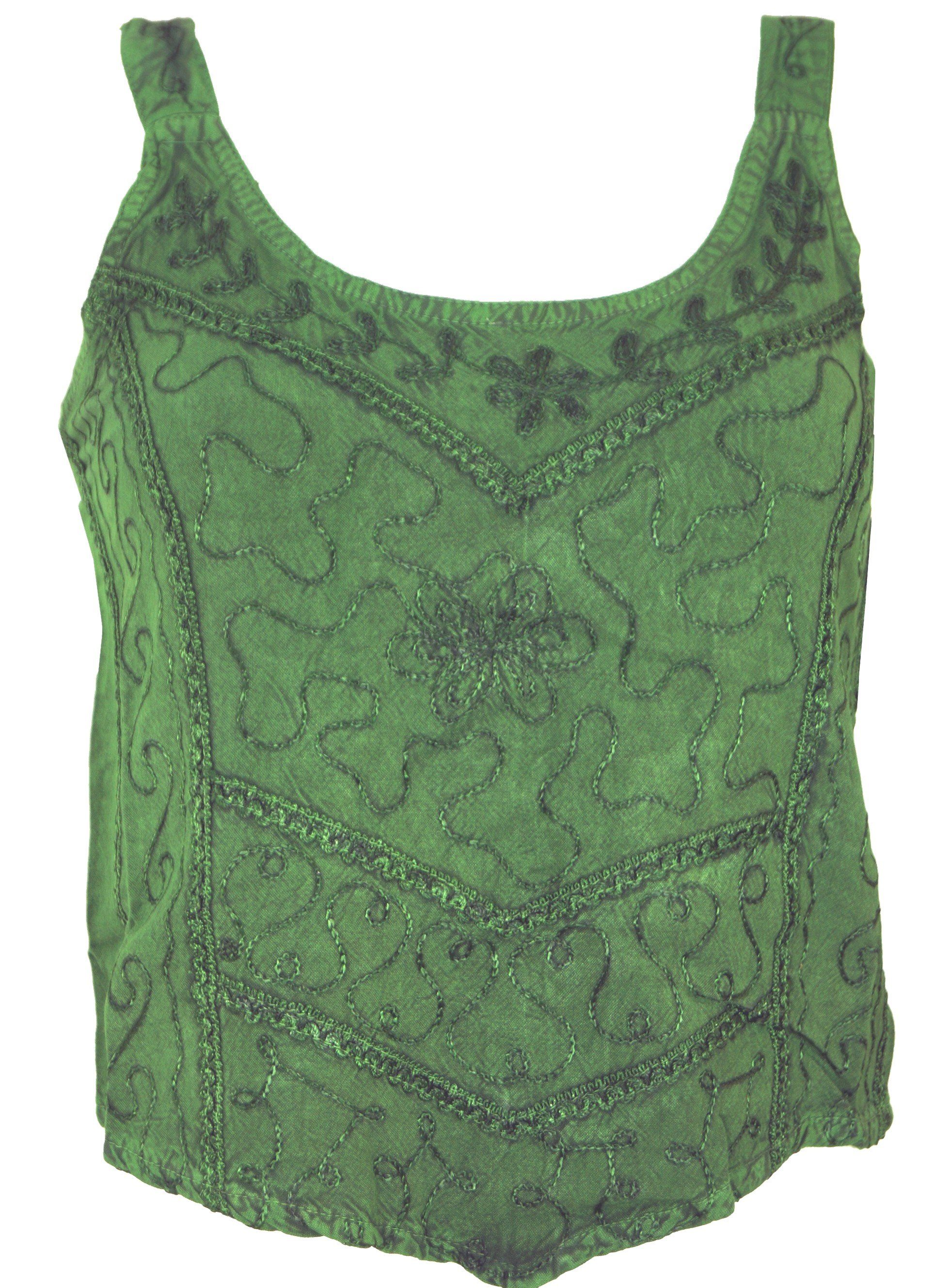 Guru-Shop T-Shirt Besticktes Top Boho chic, günstig online kaufen