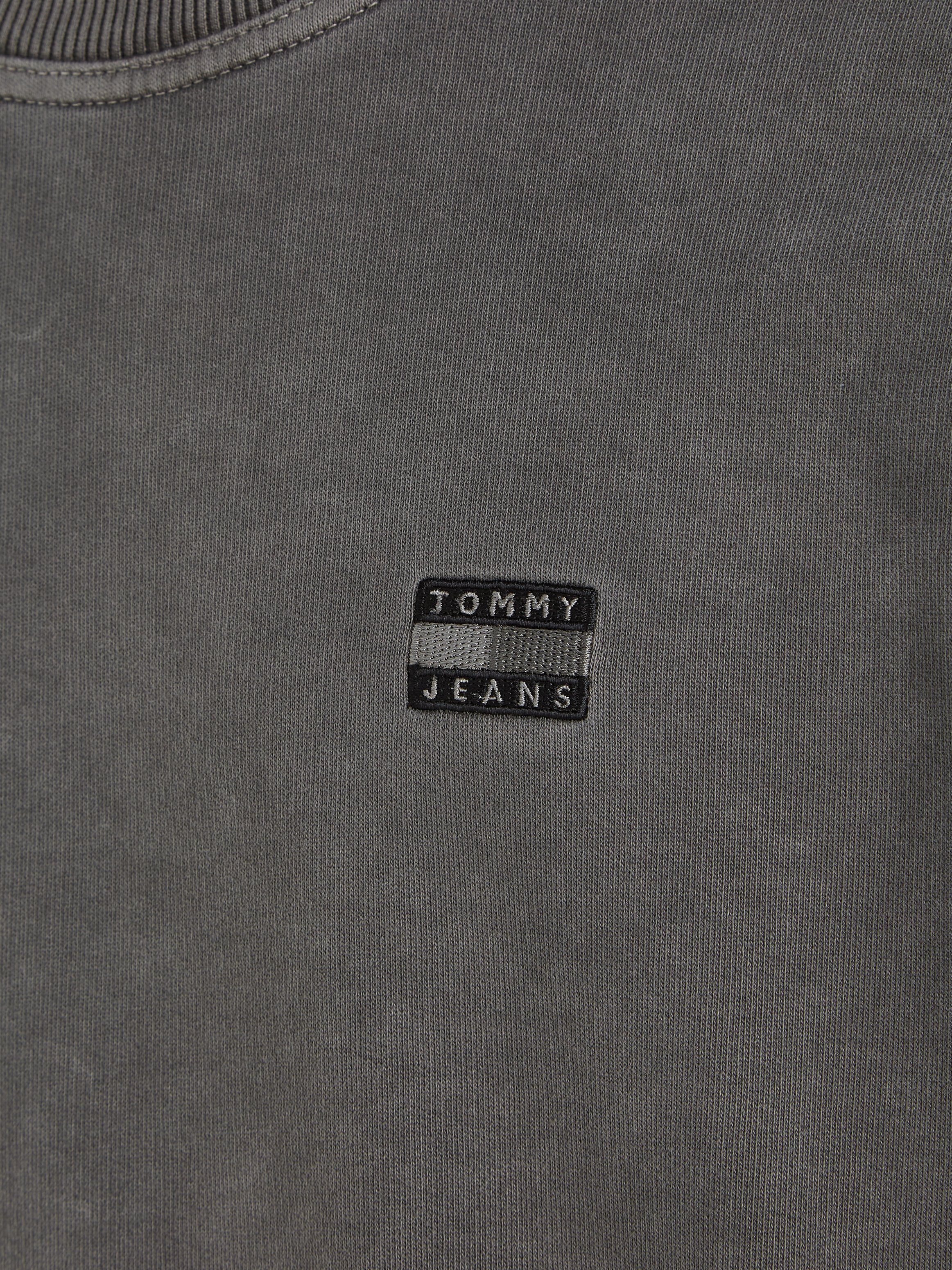 Tommy Jeans TJM REG BADGE Sweatshirt Black CNECK TONAL