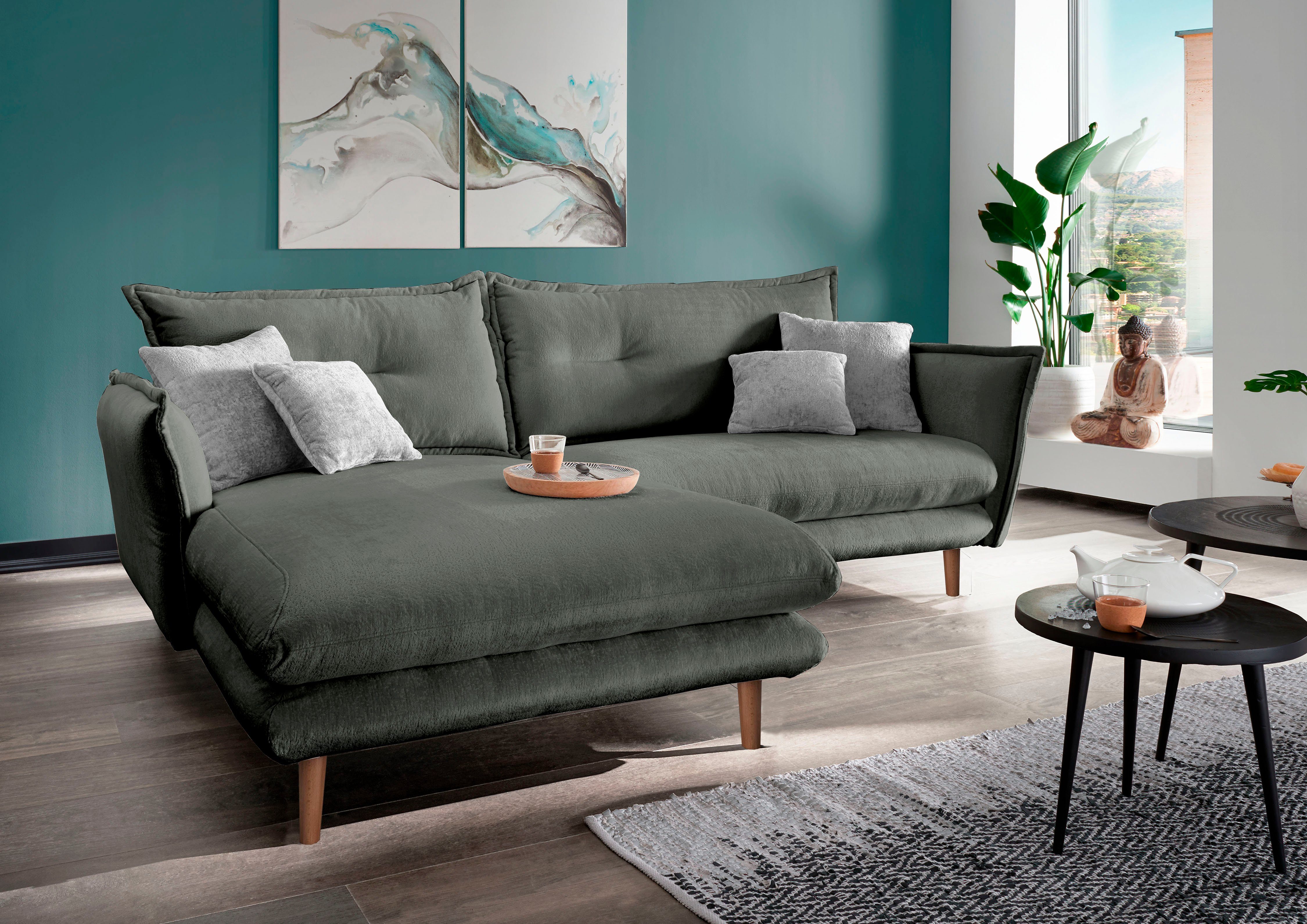 INOSIGN Ecksofa Lazio modern und bequem, günstig online kaufen