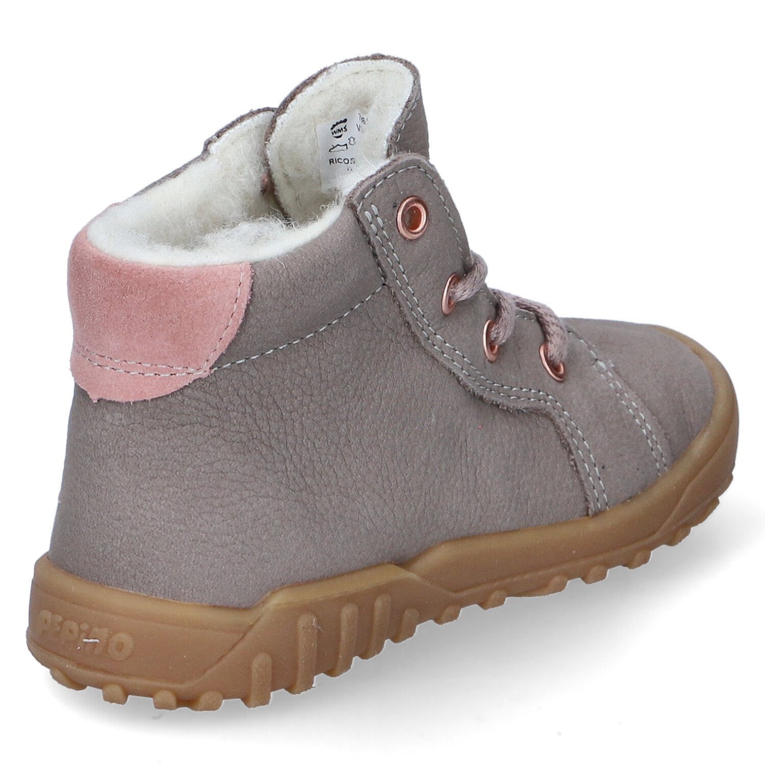 Pepino DENNY Winterstiefeletten (650) Stiefelette kies/rosa