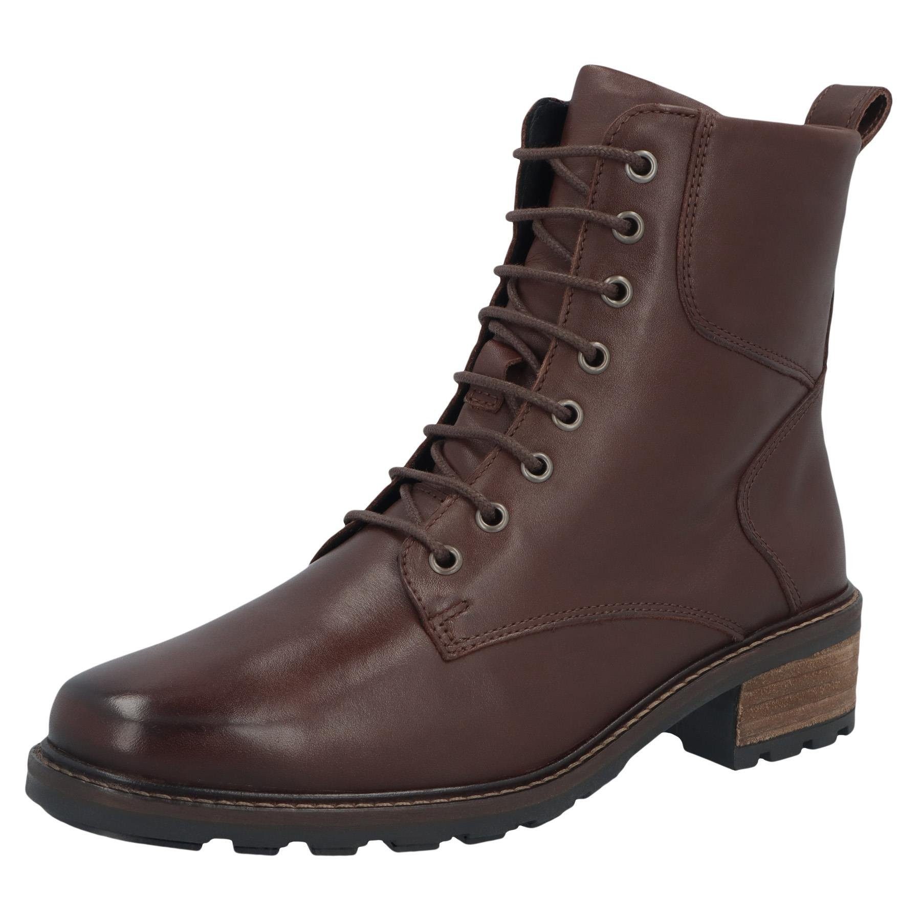 Solidus Erwachsene Solidus Kinga Stiefel Leder Reißverschlussstiefel