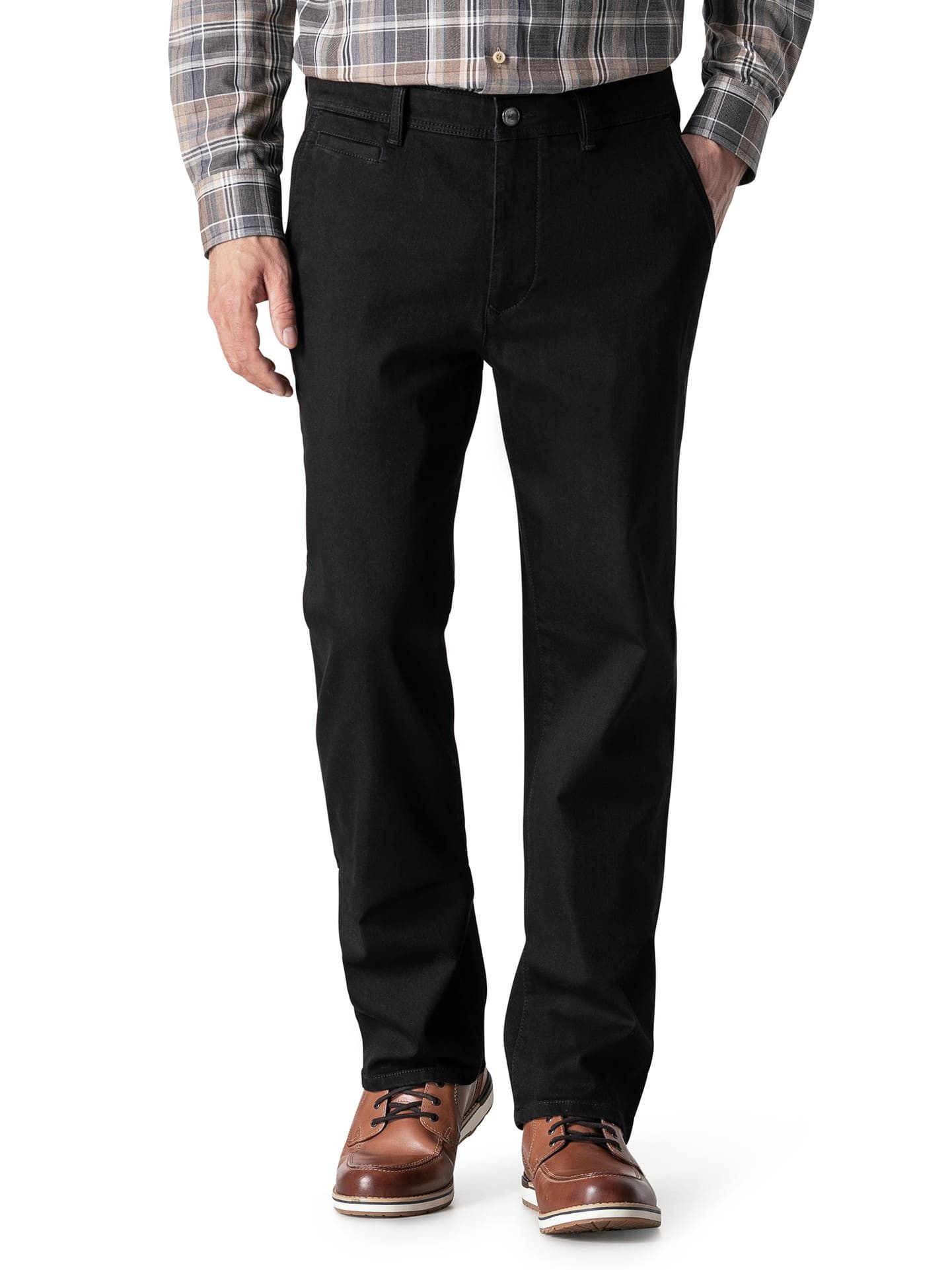 Walbusch Chinohose Herren Thermo Chino angeraut gerader Regular Fit pflegeleicht Dehnbarer Comfort-Bund, elastisch, florige Innenseite, Thermohose – Bild 5 von 5