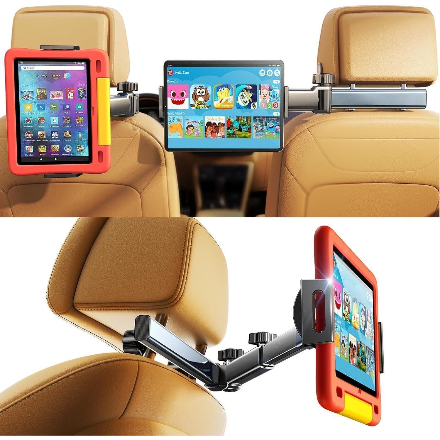 LISEN Autokopfstütze Tablet Halterung Auto für iPad Switch Smartphone 4,7-13 Zoll