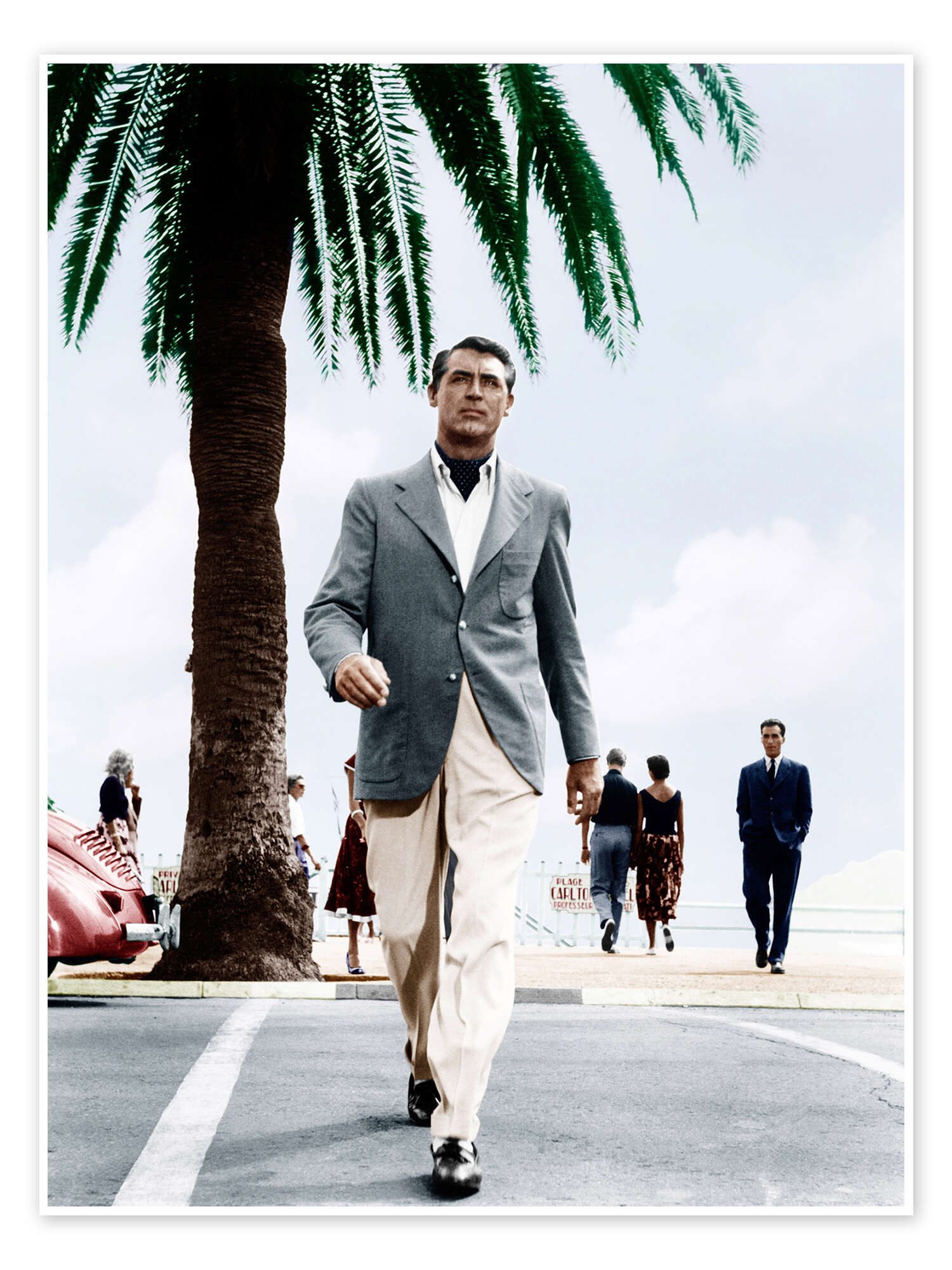 Posterlounge Poster Everett Collection, Cary Grant Filmszene, Wohnzimmer Fotografie