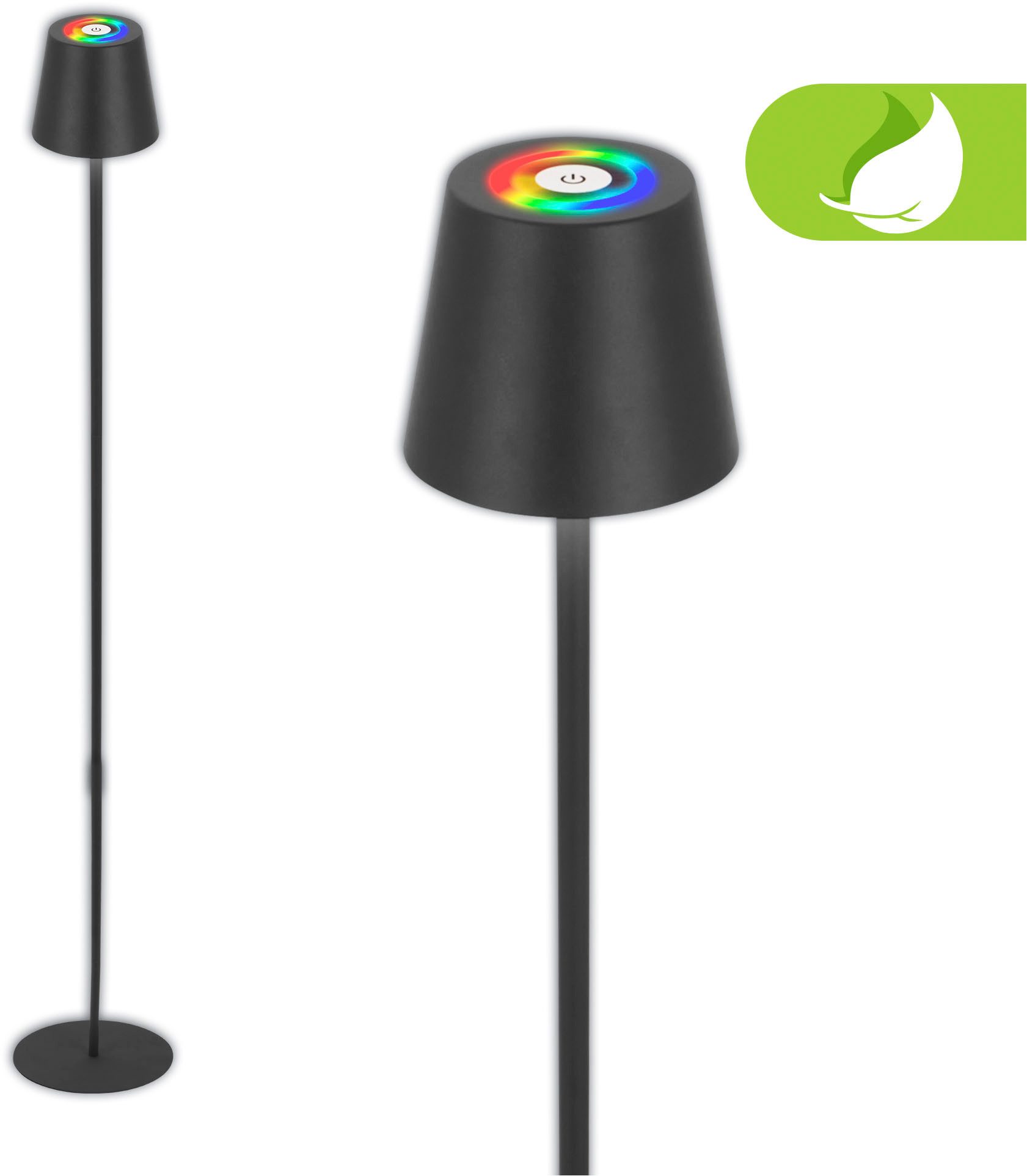 Briloner Leuchten Stehlampe Coloris Akku Stehleuchte