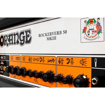 Orange Verstärker (Rockerverb 50H MKIII Head Black - Röhren Topteil für E-Gitarre)