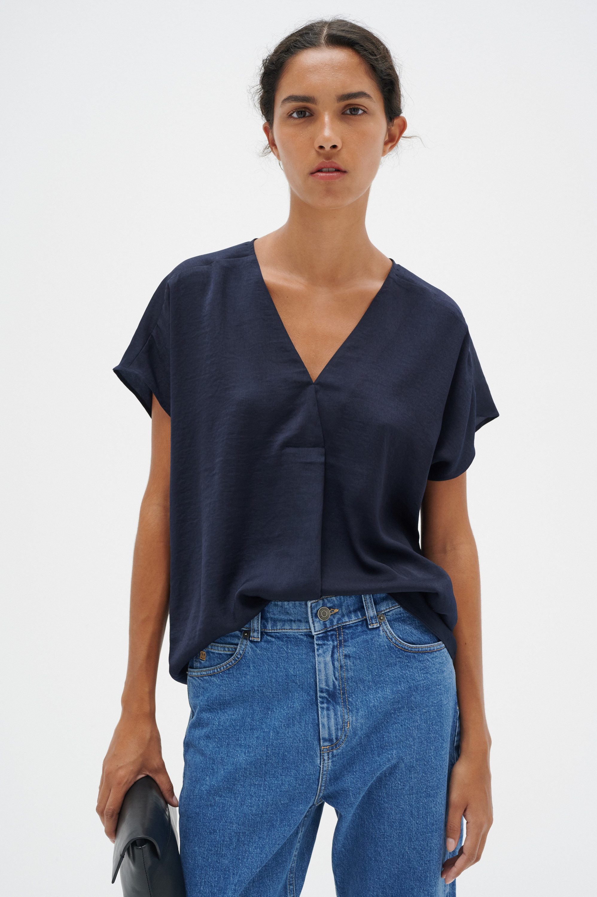 InWear Kurzarmbluse Kurzarm-Bluse RindaIW