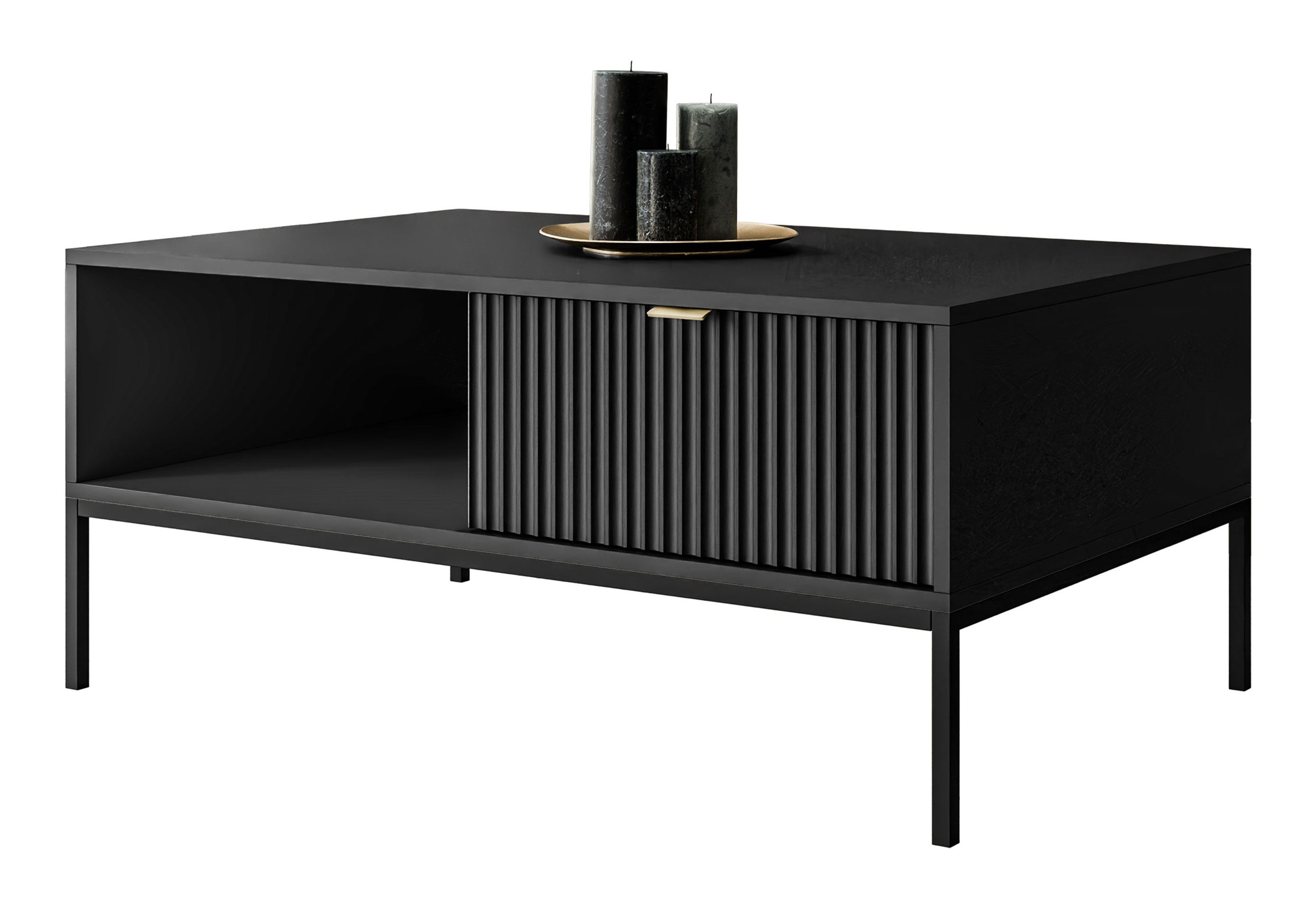 Lookway Couchtisch CORTADO L-104 mit Schublade, Breite 104 cm günstig online kaufen