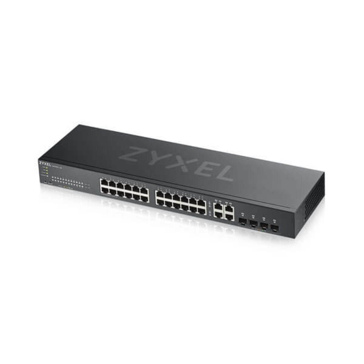 Serverschrank Zyxel 24-Ports GS1920 smart managed Switch