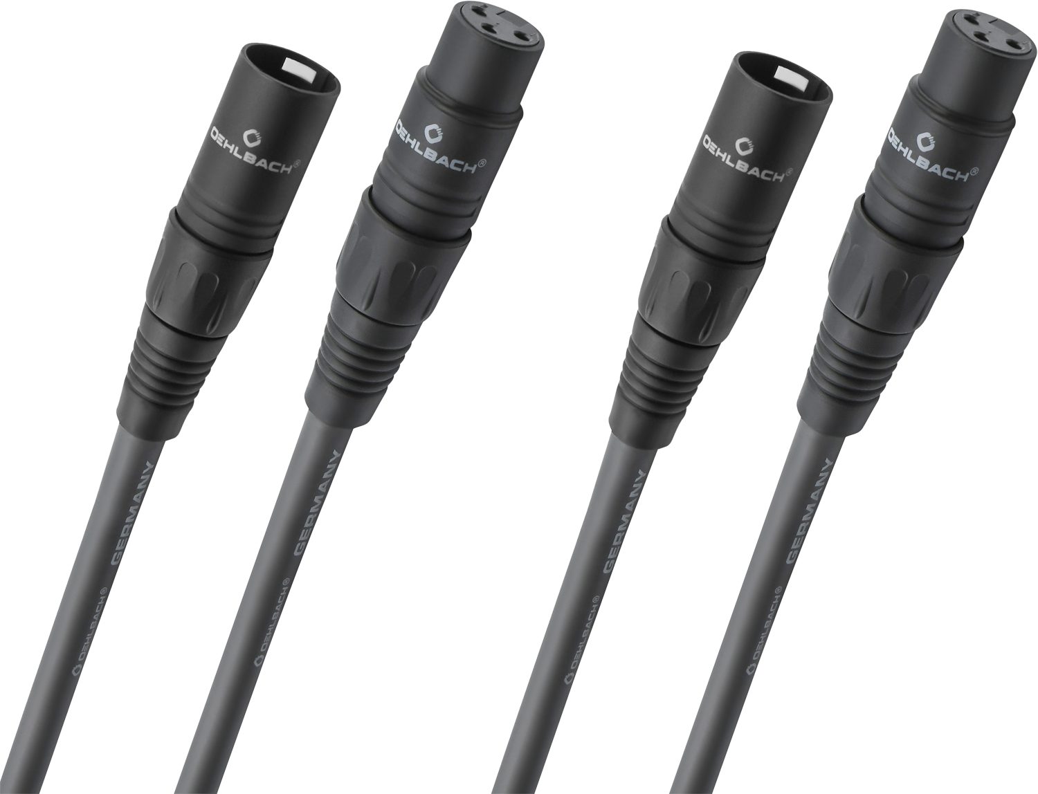 OEHLBACH NF 14 Master X NF Audio-Kabel mit XLR-Stecker 1 Paar Audio-Kabel, XLR-Kupplung, XLR (50 cm), Flexibel, Hochwertiges Kupfer