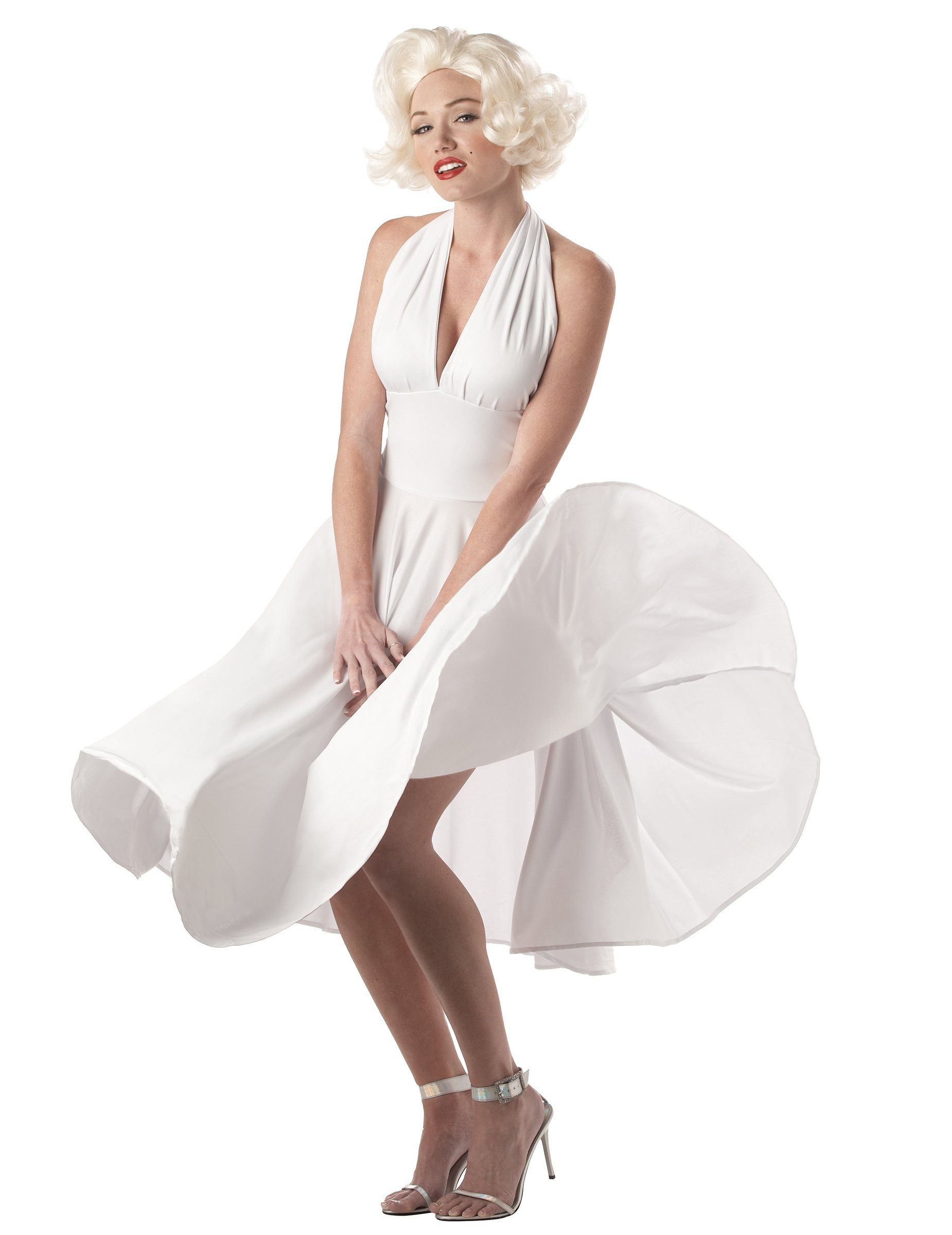 California Costumes Kostüm Marylin Monroe Kostüm Lizenzkostüm weiß