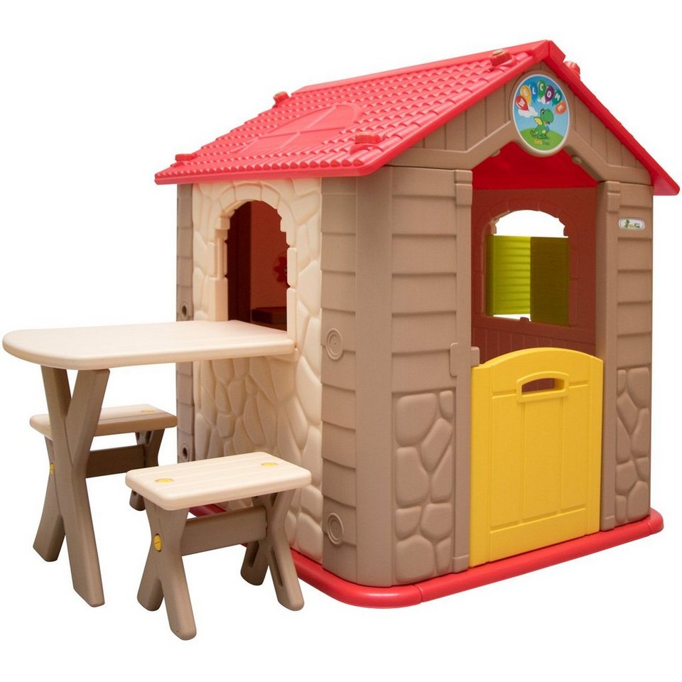 Littletom Spielzelt Kinder Spielhaus Ab 1 Garten Kinderhaus Mit Tisch Indoor Kinderspielhaus Online Kaufen Otto