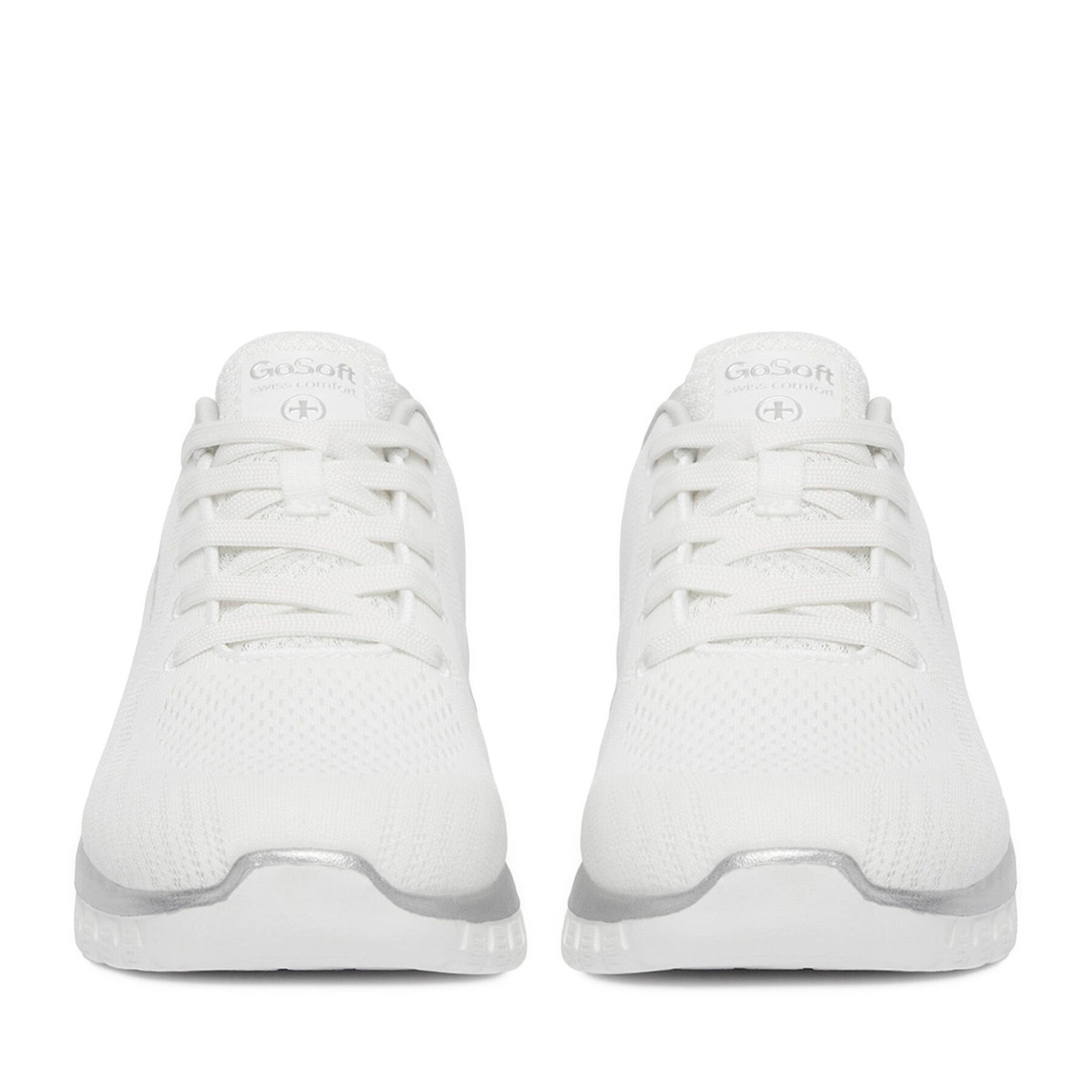 Go Soft Go Soft Damen Turnschuhe Weiß Walkingschuh – Bild 4 von 4