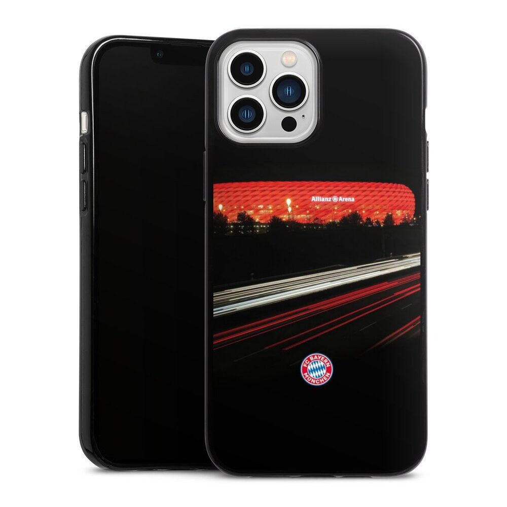 DeinDesign Handyhülle FC Bayern München FCB Stadion FC Bayern München Allianz Arena, Apple iPhone 13 Pro Max Silikon Hülle Bumper Case Handy Schutzhülle