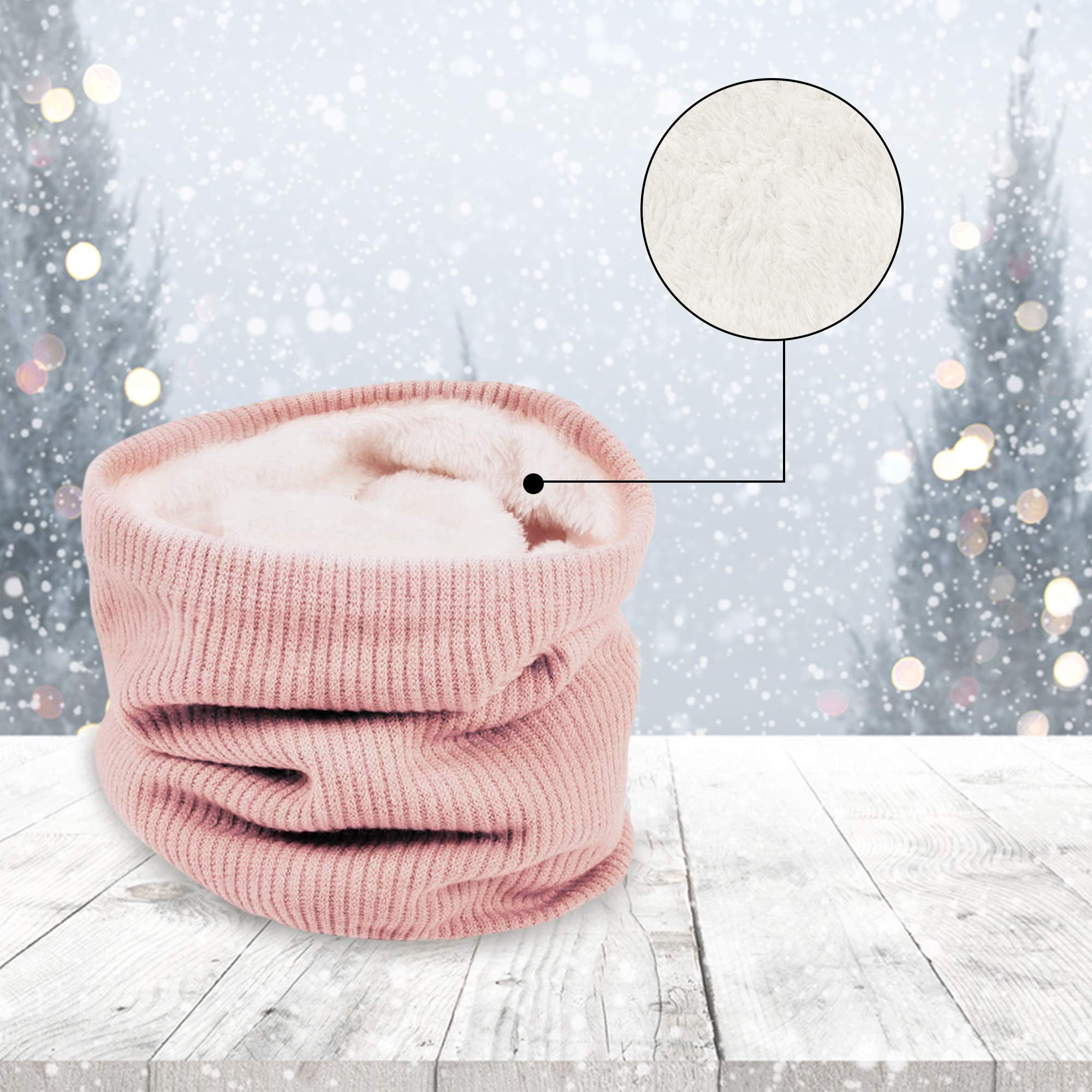 FOUORTUNATE-BEE Modeschal Weicher Damen-Schlauchschal für warme Wintertage, günstig online kaufen