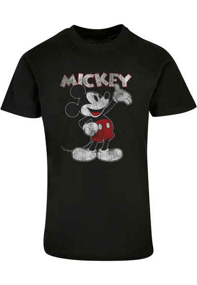 ABSOLUTE CULT T-Shirt Herren Mickey Mouse - Presents Basic T-Shirt (1-tlg)
