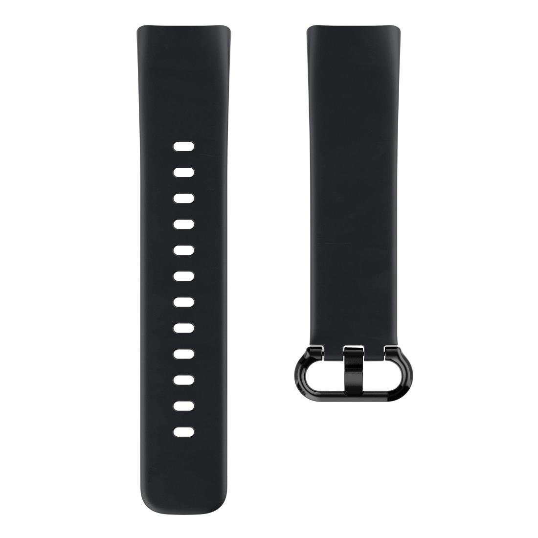 Hama Smartwatch-Armband Armband für Fitbit universal zum Uhrenarmband 5, schwarz Tauschen, Charge