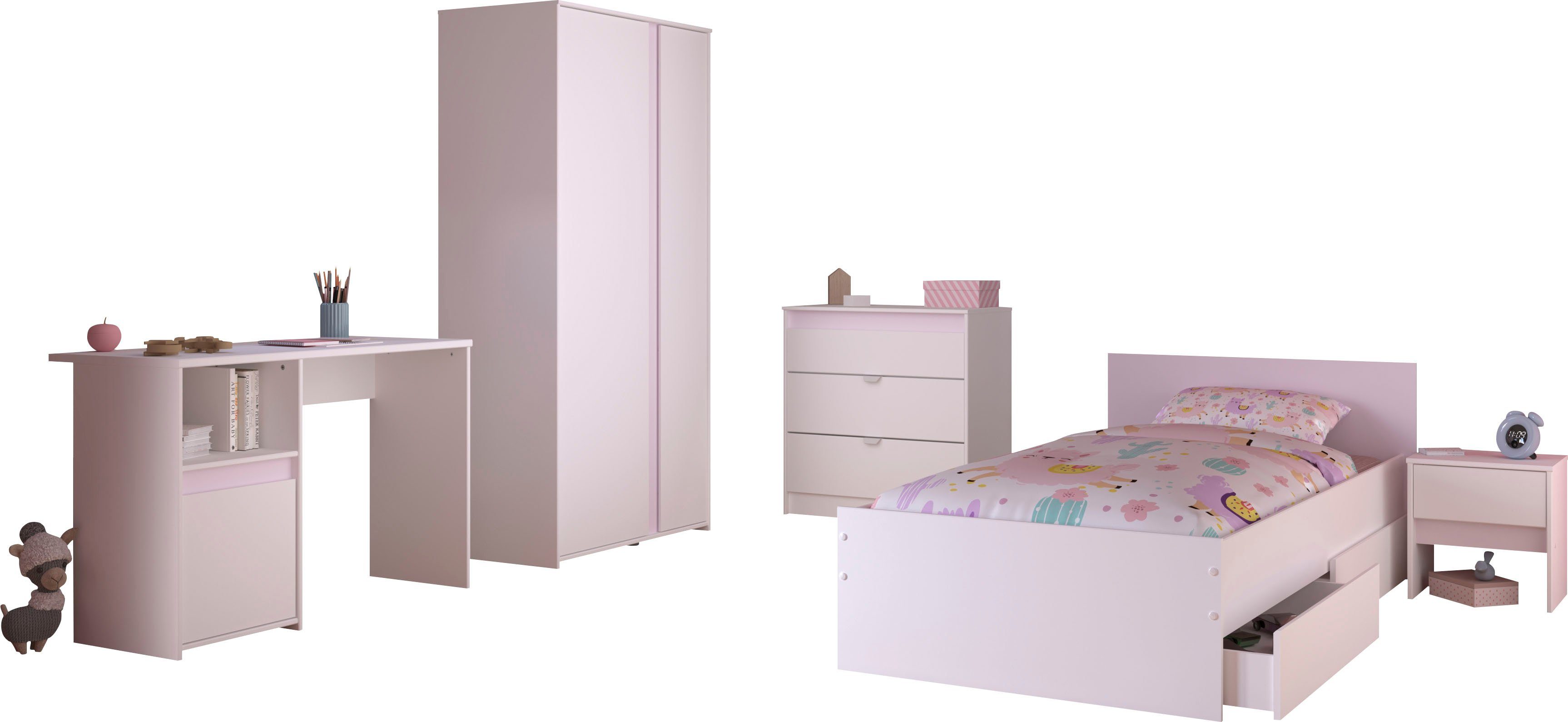 Parisot Jugendzimmer-Set (Set, 6-St) Pirouette,