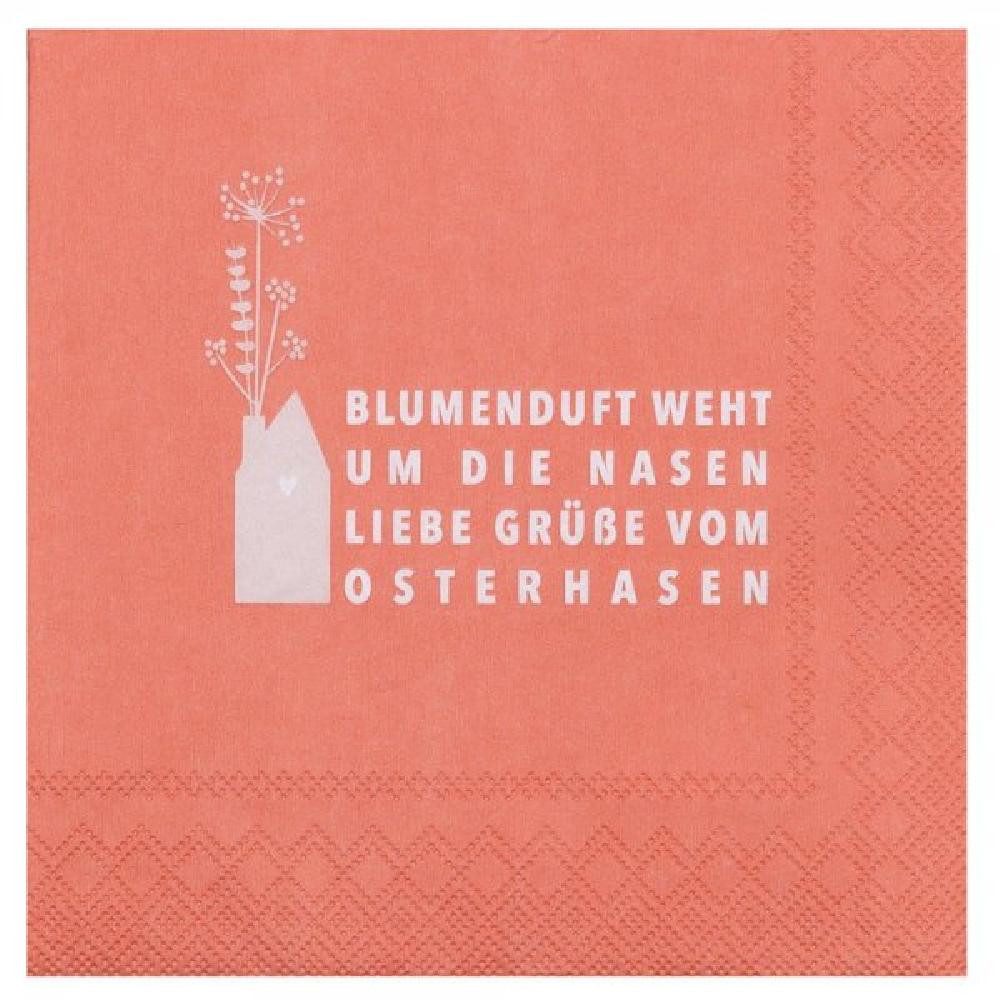 Räder Kissenhülle Design Cocktailserviette Blumenduft (20-teilig)