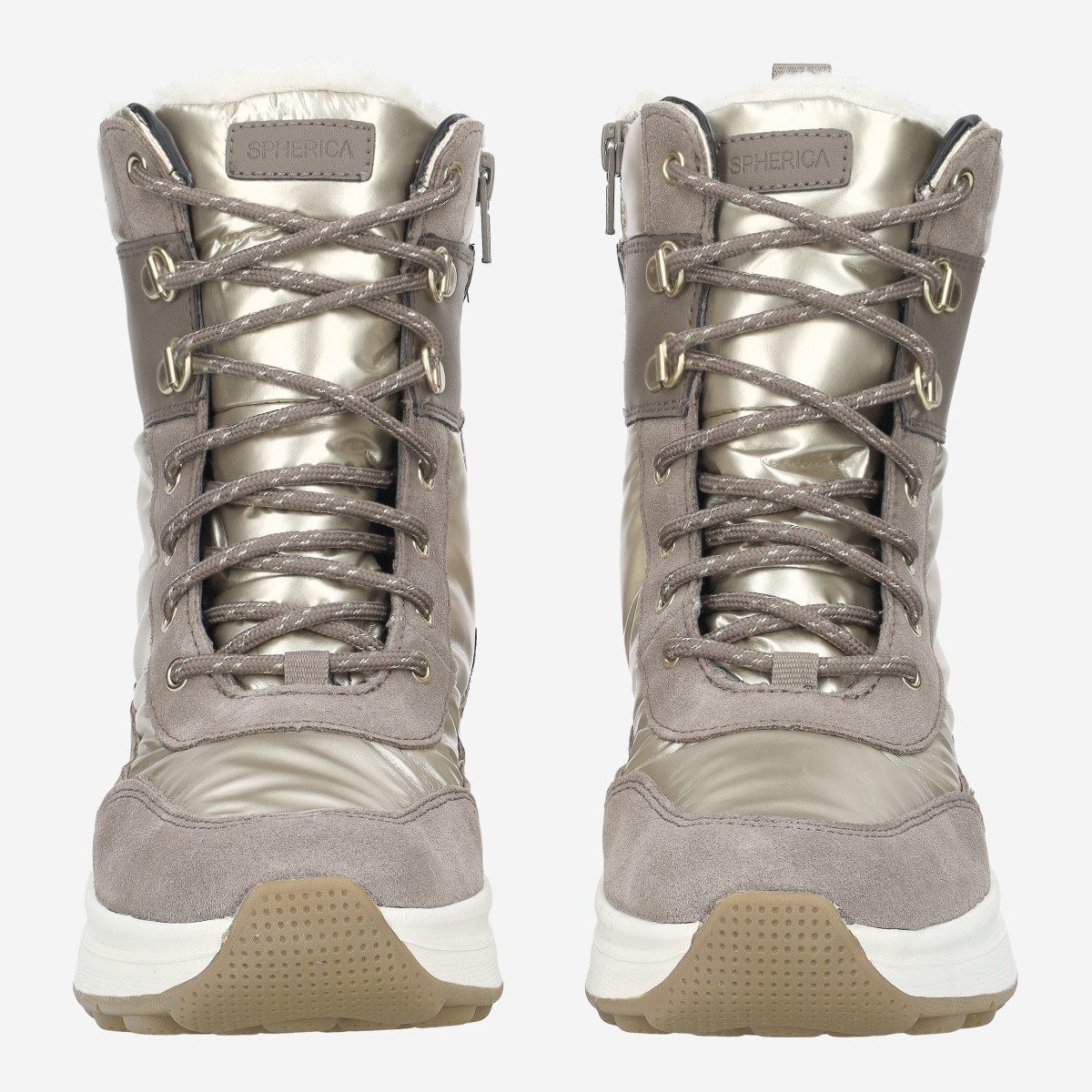 Geox GEOX SPHERICA, Warmfutter, Boots, Gold, Damen Winterstiefel günstig online kaufen