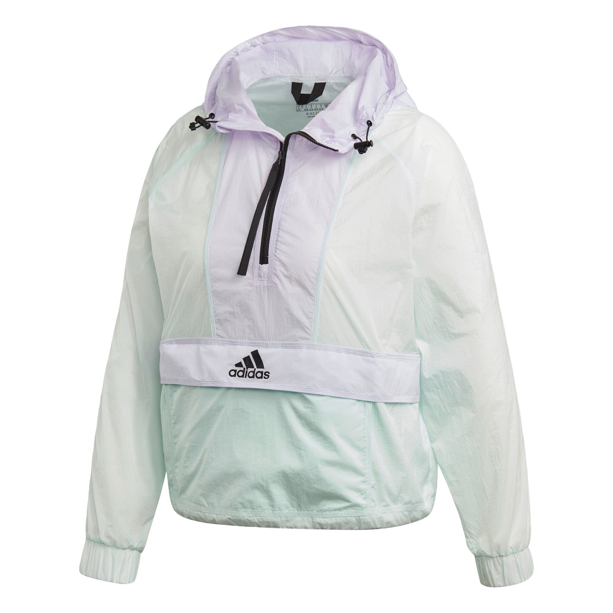 adidas crop windbreaker