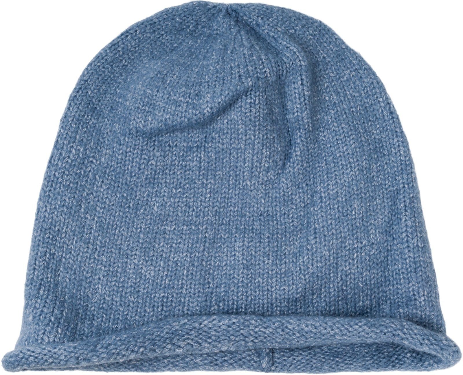Strickmütze Oversize Strickbeanie mit Rollrand