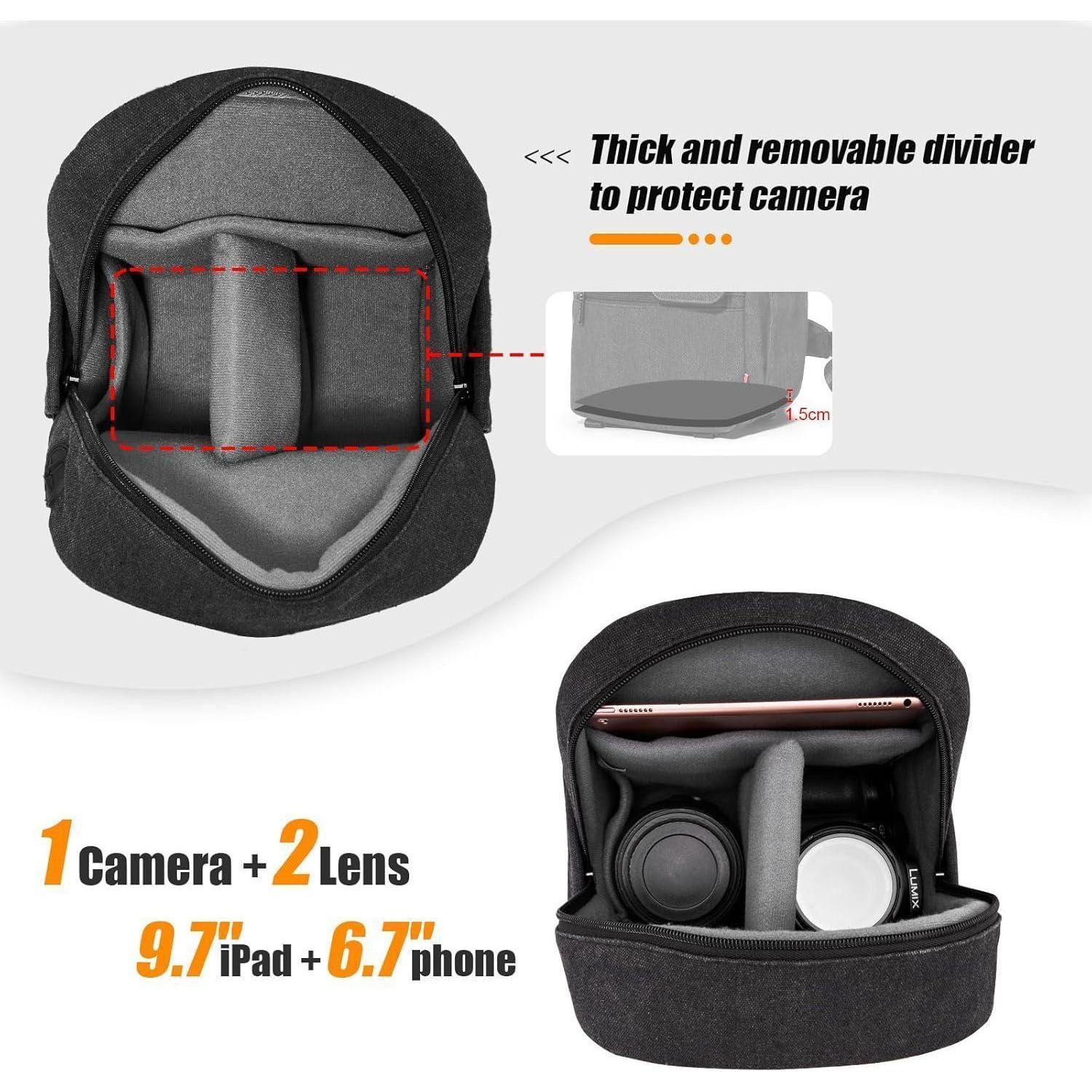 LuxusKollektion Kameratasche Große Wasserdichte Kameratasche für Spiegelreflex- und Systemkamera in
